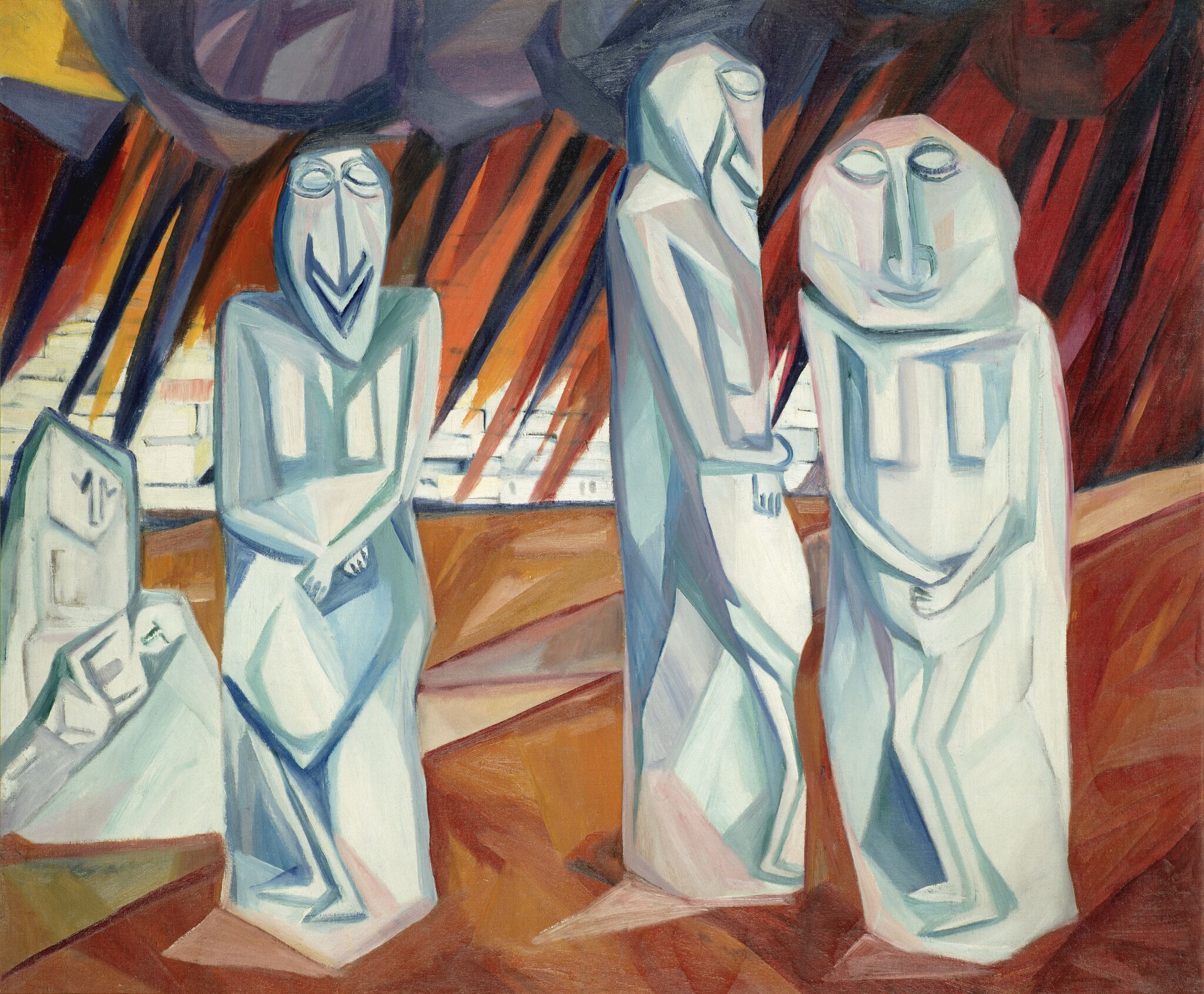 Соляные столпы, Natalia Goncharova, c. 1910