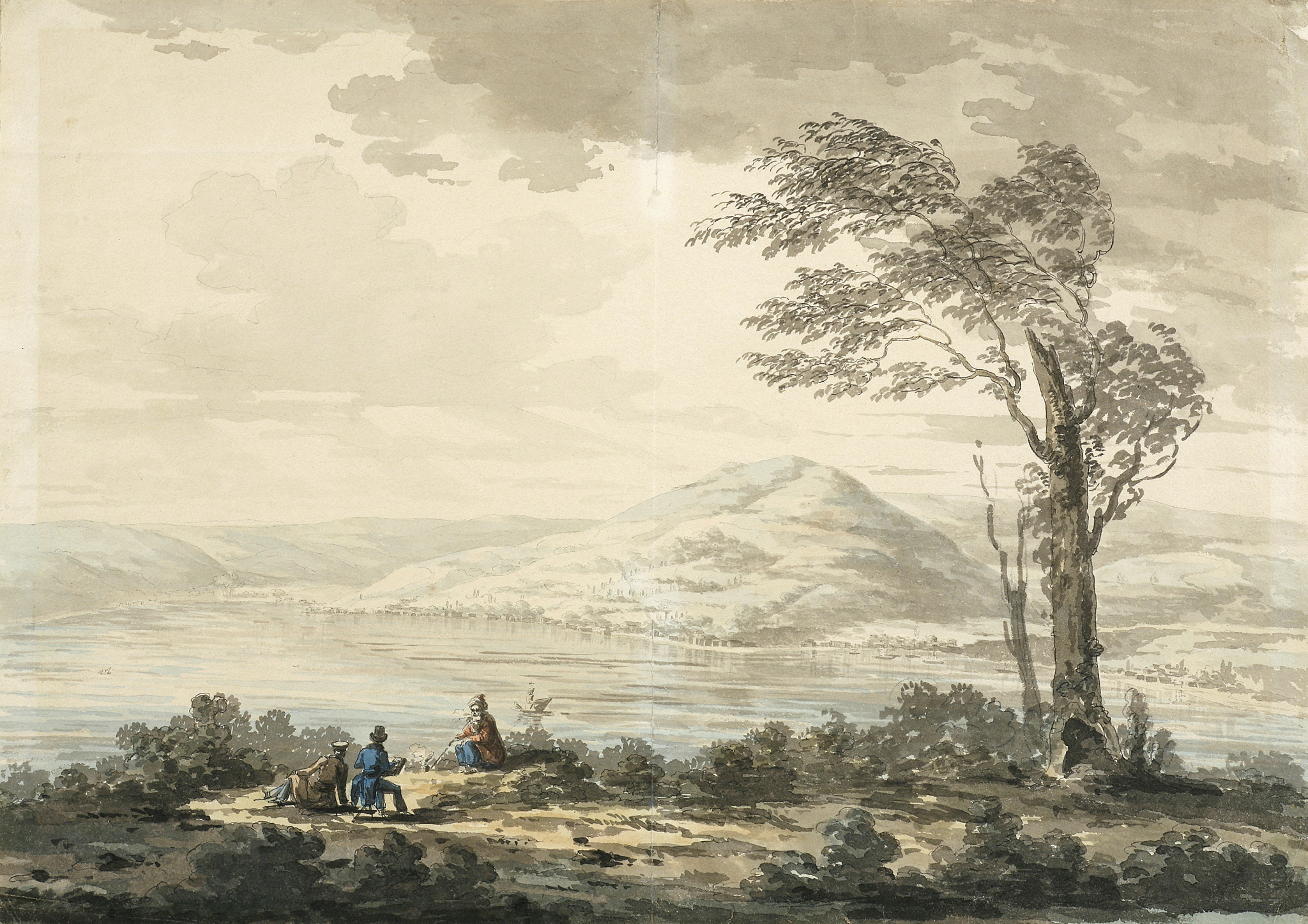 Босфор против Буюкдере, Maxim Vorobiev, 1820