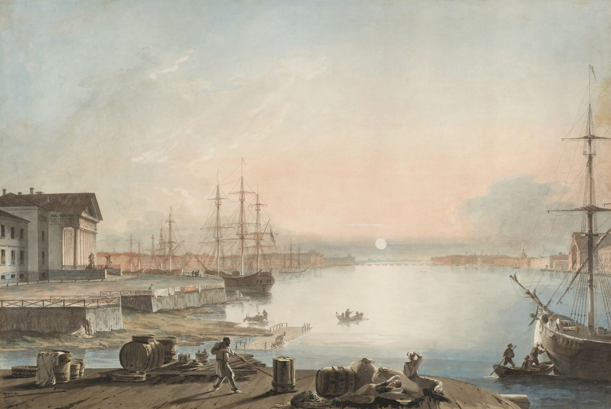 Вид на Неву от Горного института, Maxim Vorobiev, no later than 1834