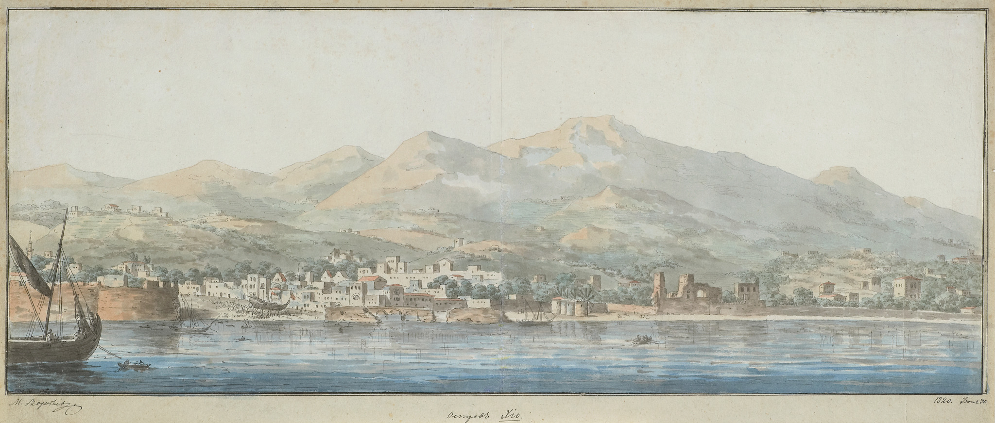 Остров Хиос, Maxim Vorobiev, 1820