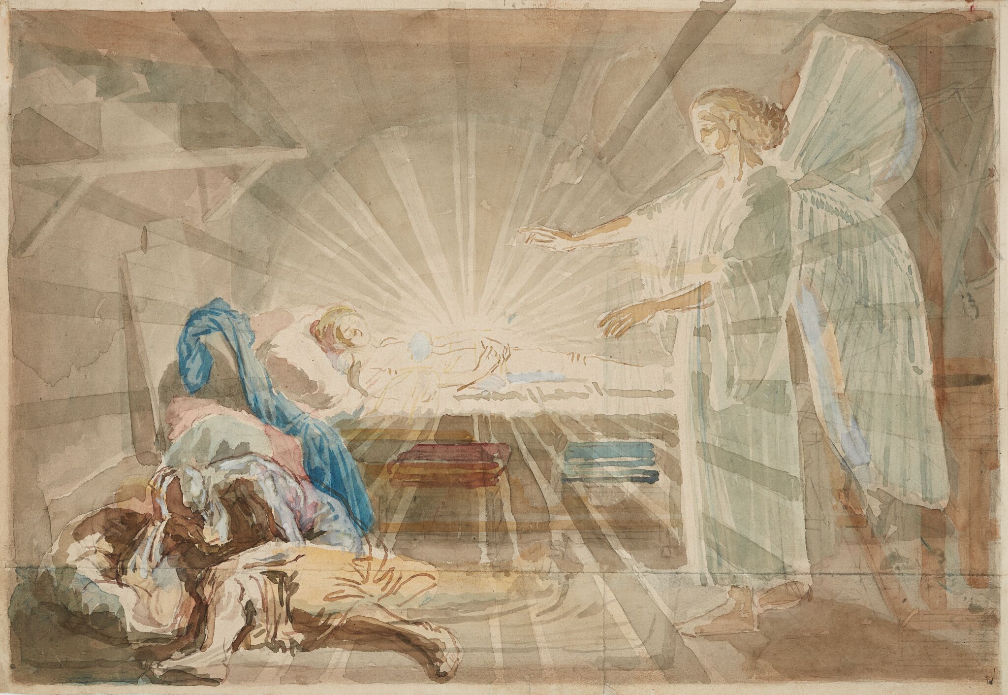 Сон Иосифа, Alexander Ivanov, late 1840s – 1858