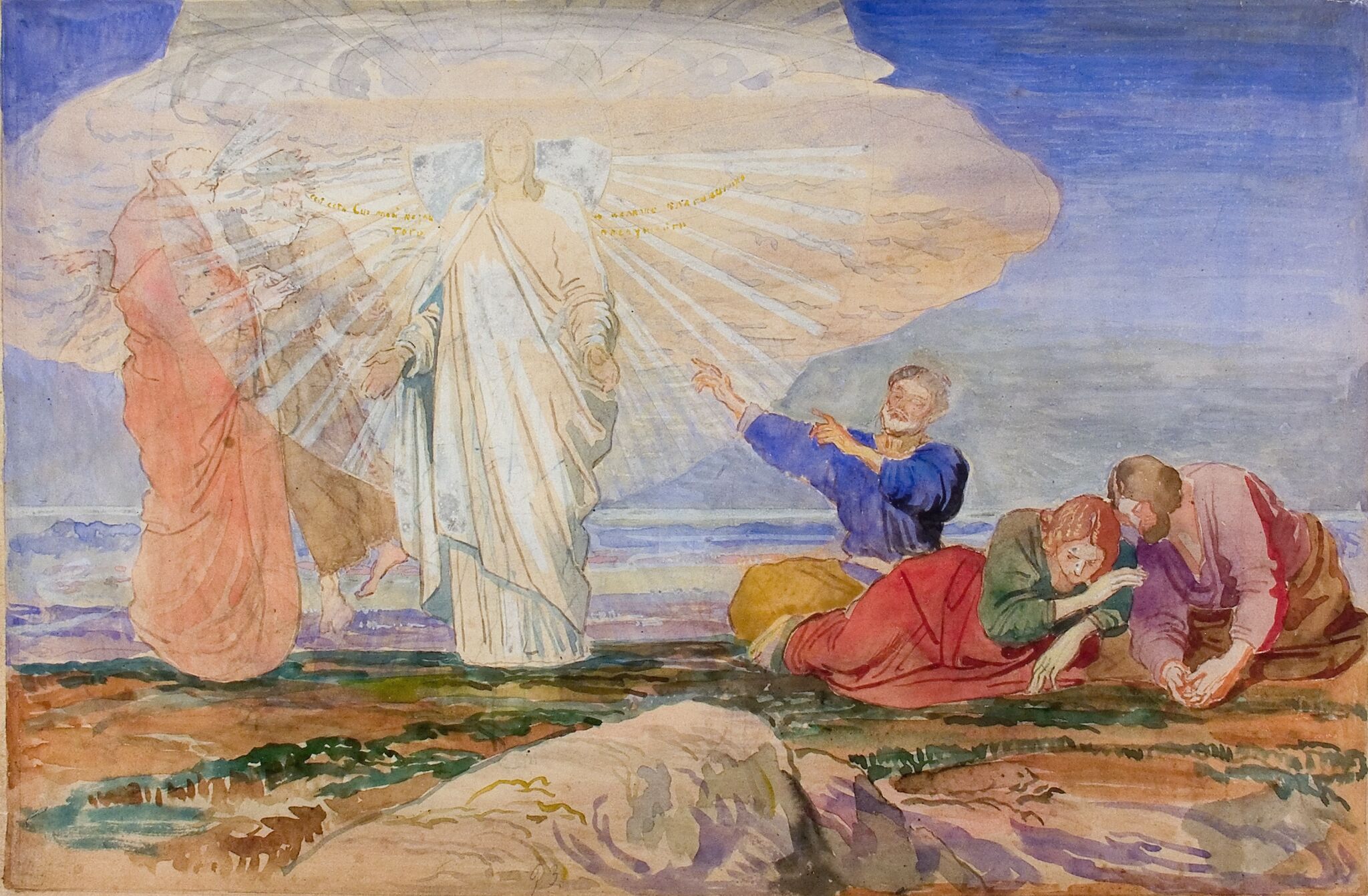 Преображение, Alexander Ivanov, late 1840s – 1858