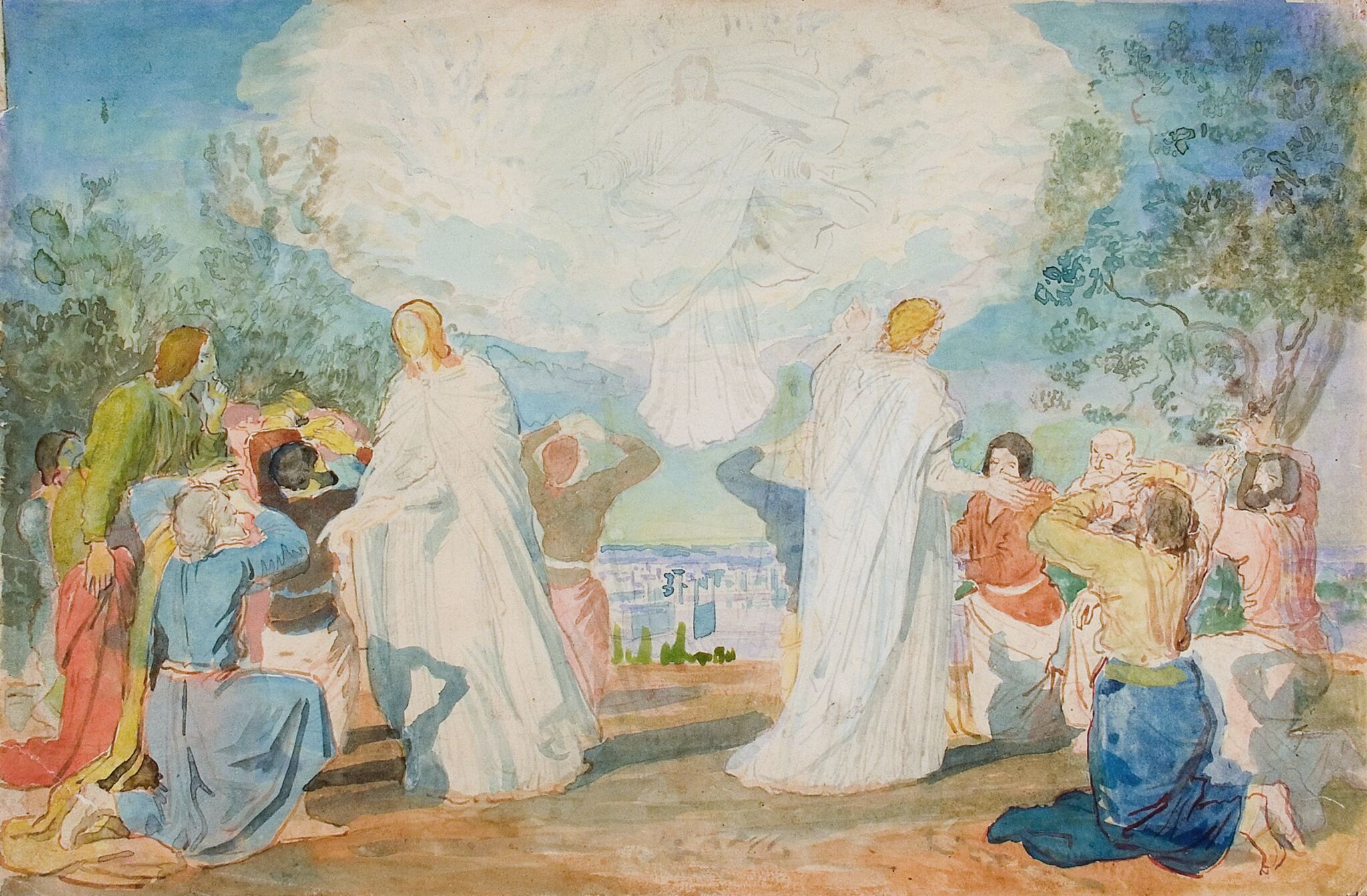 Вознесение, Alexander Ivanov, late 1840s – 1858