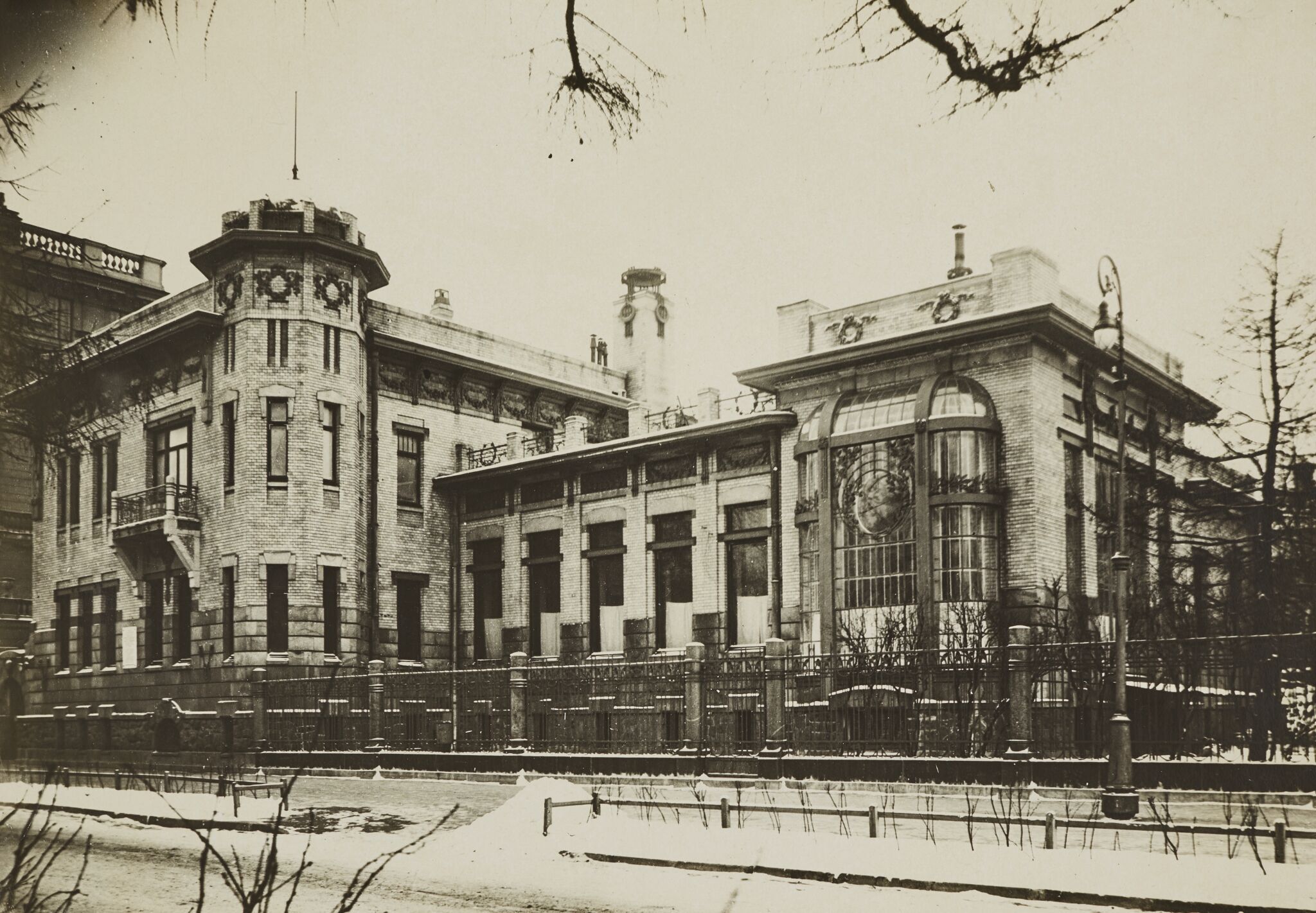 Особняк М.Ф. Кшесинской. Вид с Кронверкского проспекта. Ленинград, Leonid Andreevsky, 1934