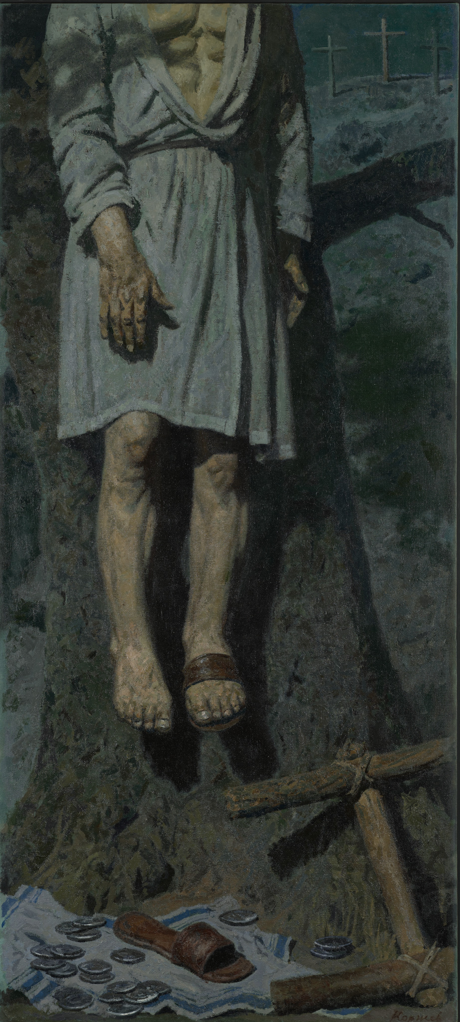Иуда, Geliy Korzhev, 1985-1995