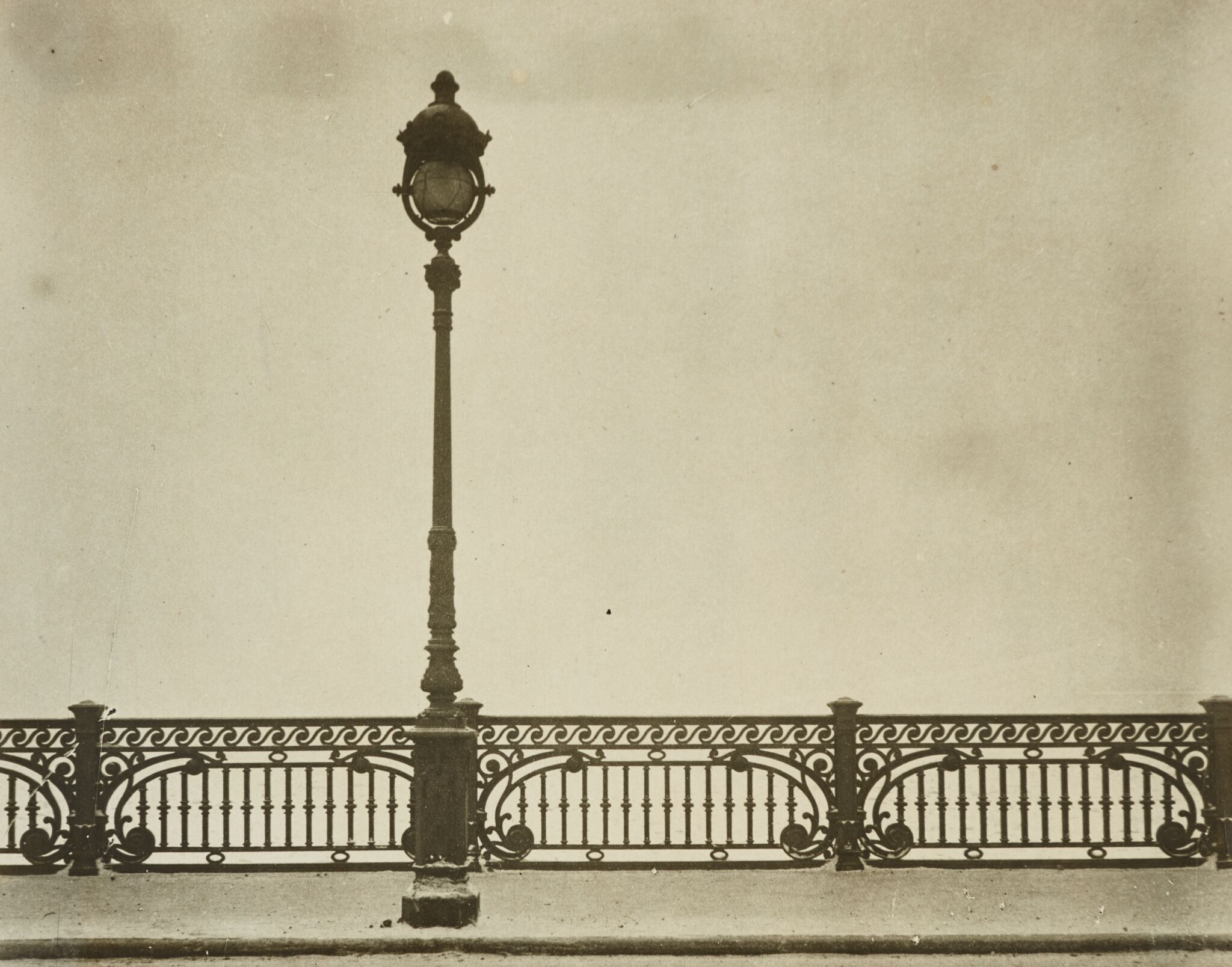 Троицкий мост. Решетка перил и фонарь. Ленинград, Leonid Andreevsky, 1934