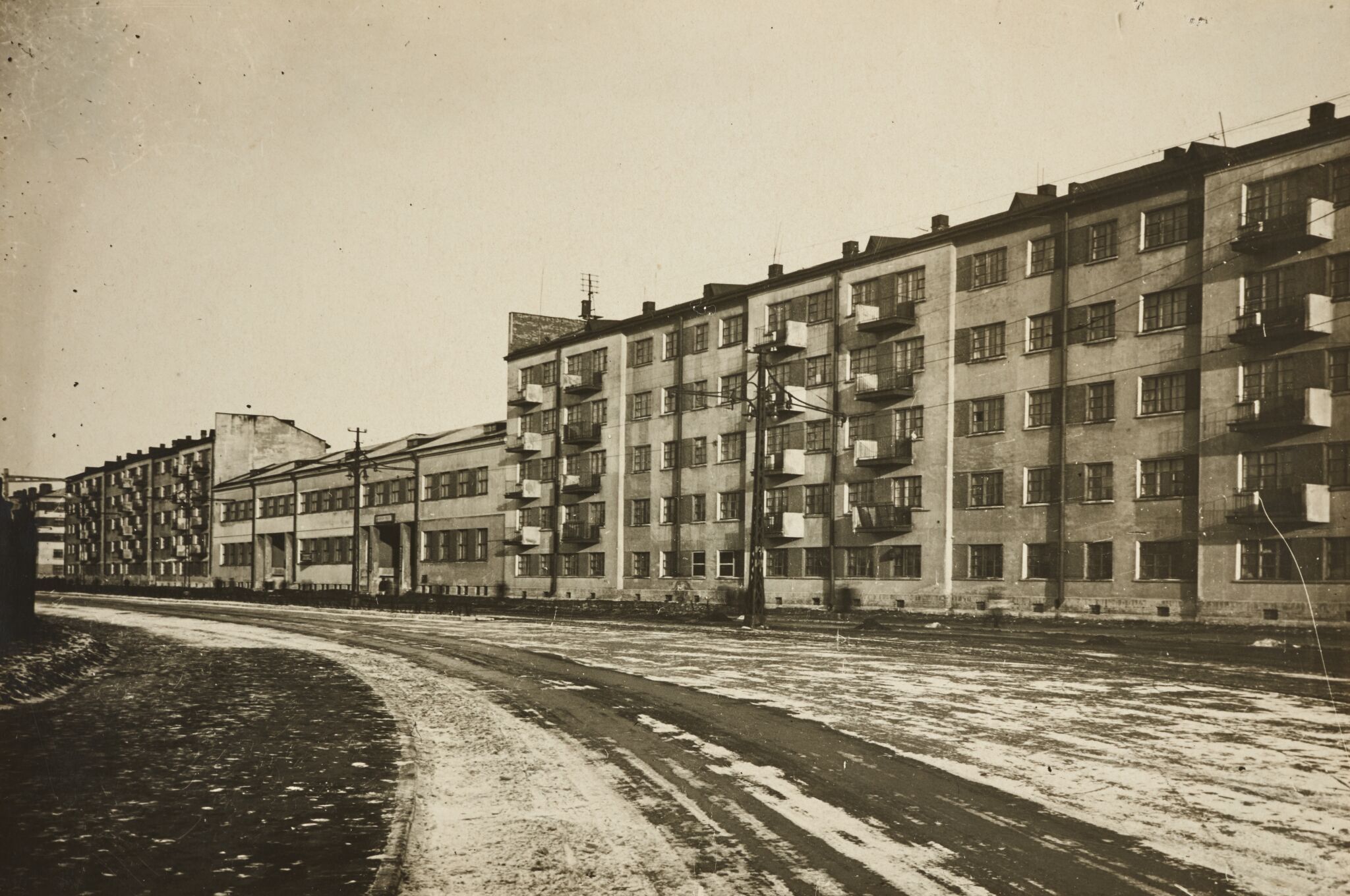 Батенинский жилой массив. Южная часть. Ленинград, Leonid Andreevsky, 1934