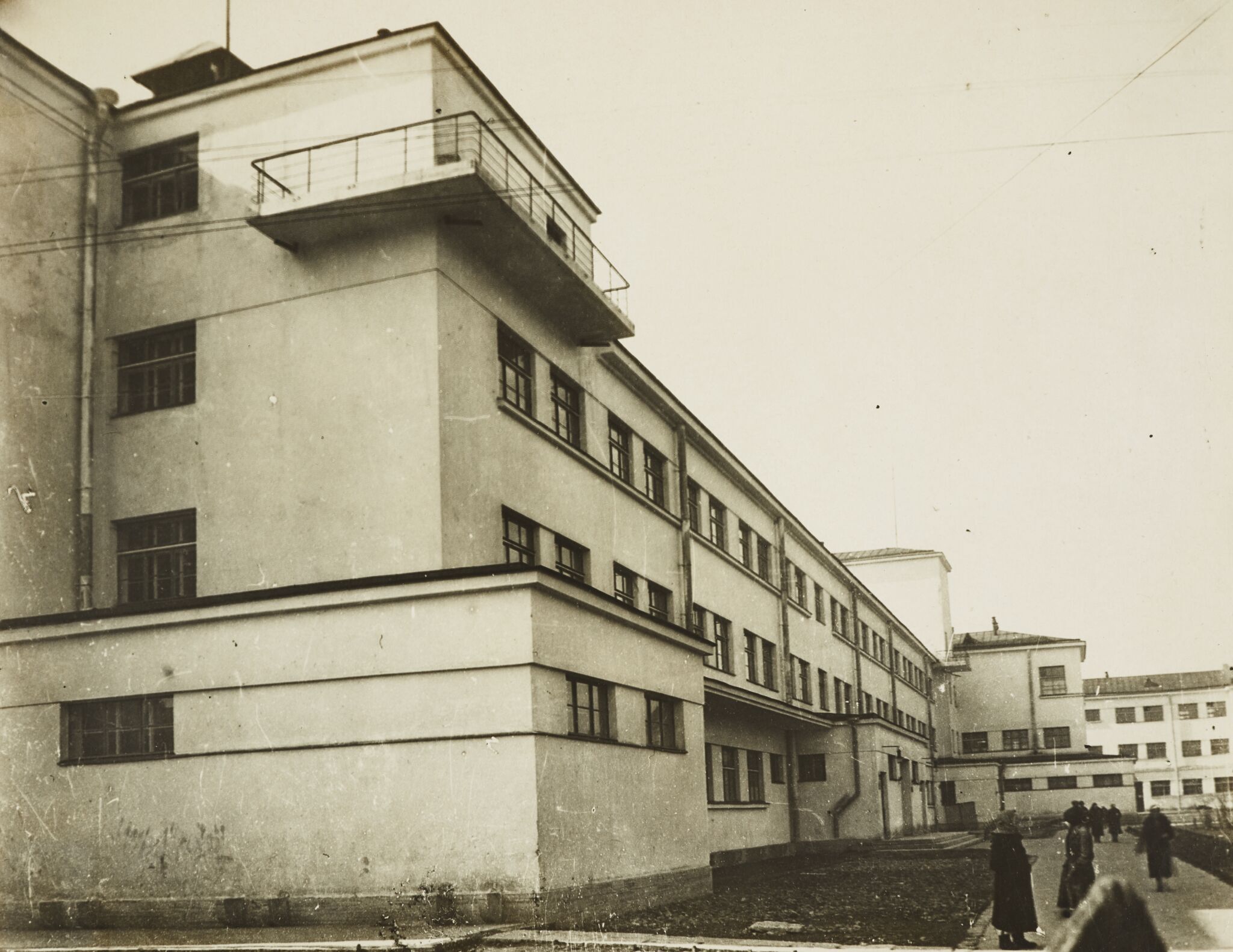 Профилакторий «Текстильщица». Восточное крыло. Ленинград, Leonid Andreevsky, 1934