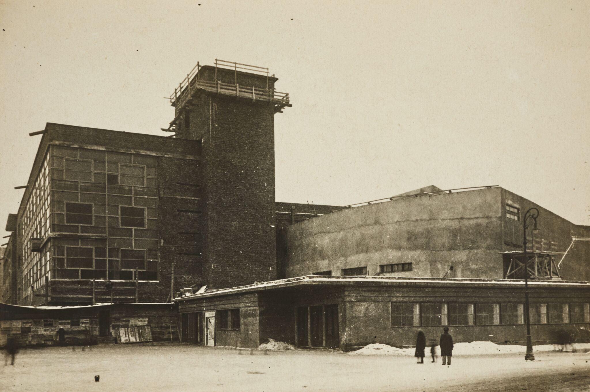 Фотография. Дом культуры Промкооперации. В процессе строительства. Ленинград, Leonid Andreevsky, 1934