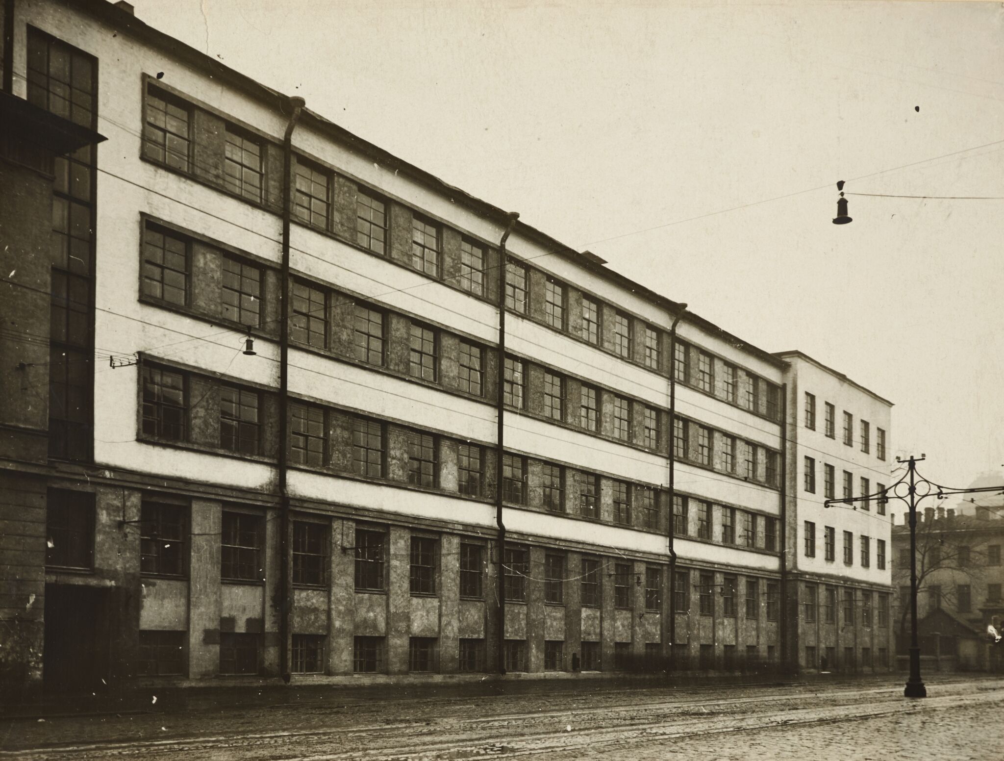 Фотография. Новый учебный корпус Технологического института. Ленинград, Leonid Andreevsky, 1934