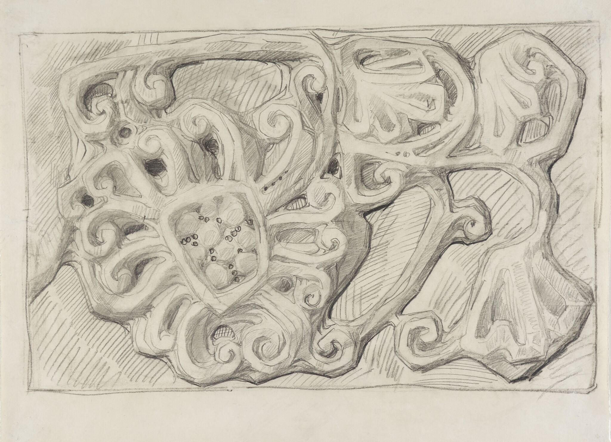 Растительный орнамент, Alexey Shchusev, 1908-1909