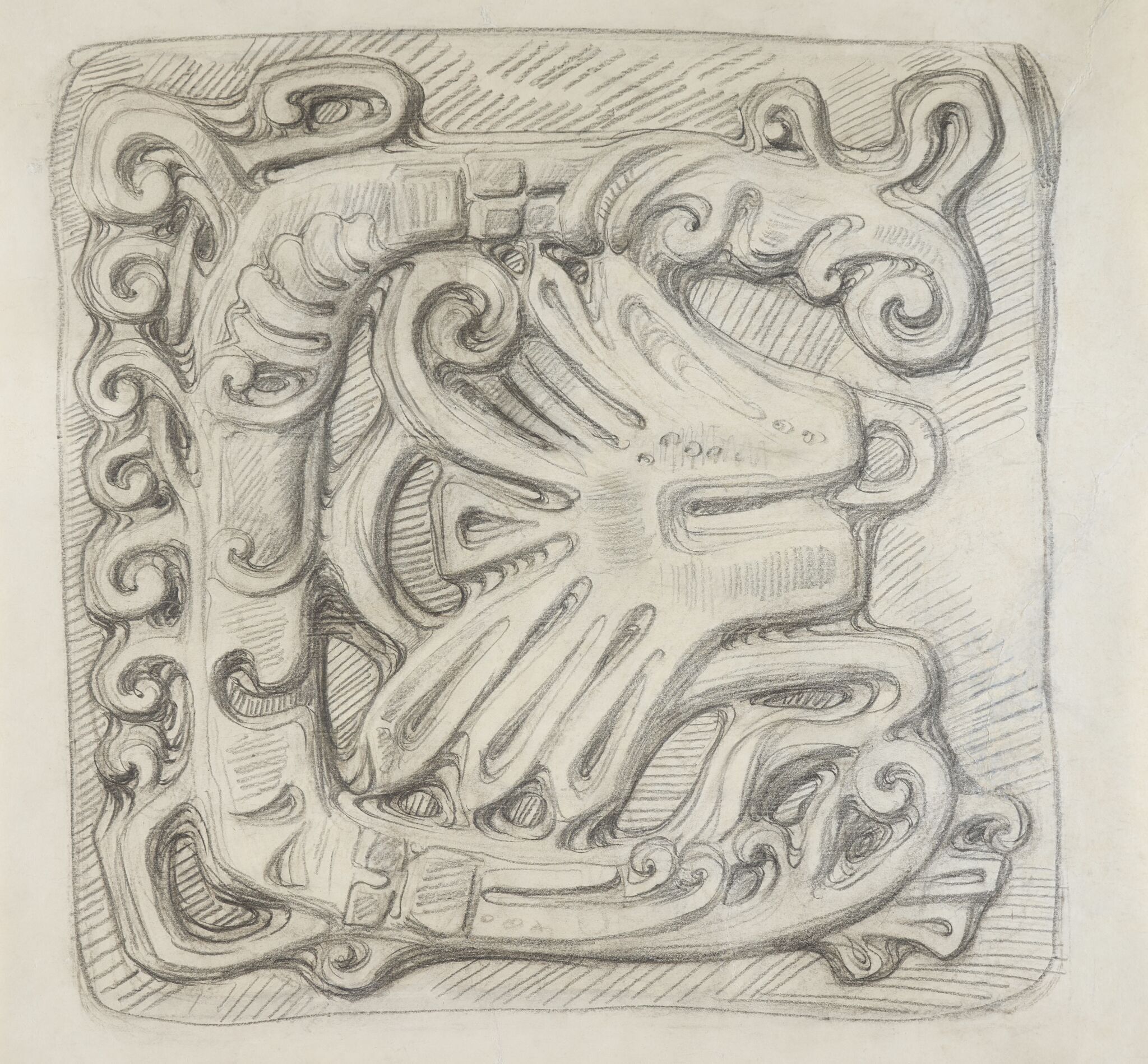 Зооморфный орнамент, Alexey Shchusev, 1908-1909