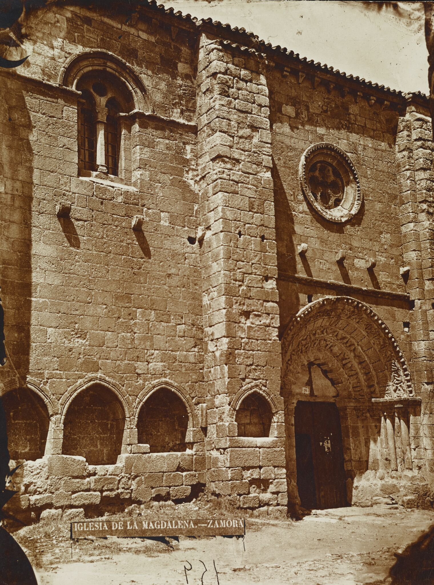 Церковь Святой Марии Магдалины в Саморе. Испания, Blaskes Kasyano Alguasil, 1870s