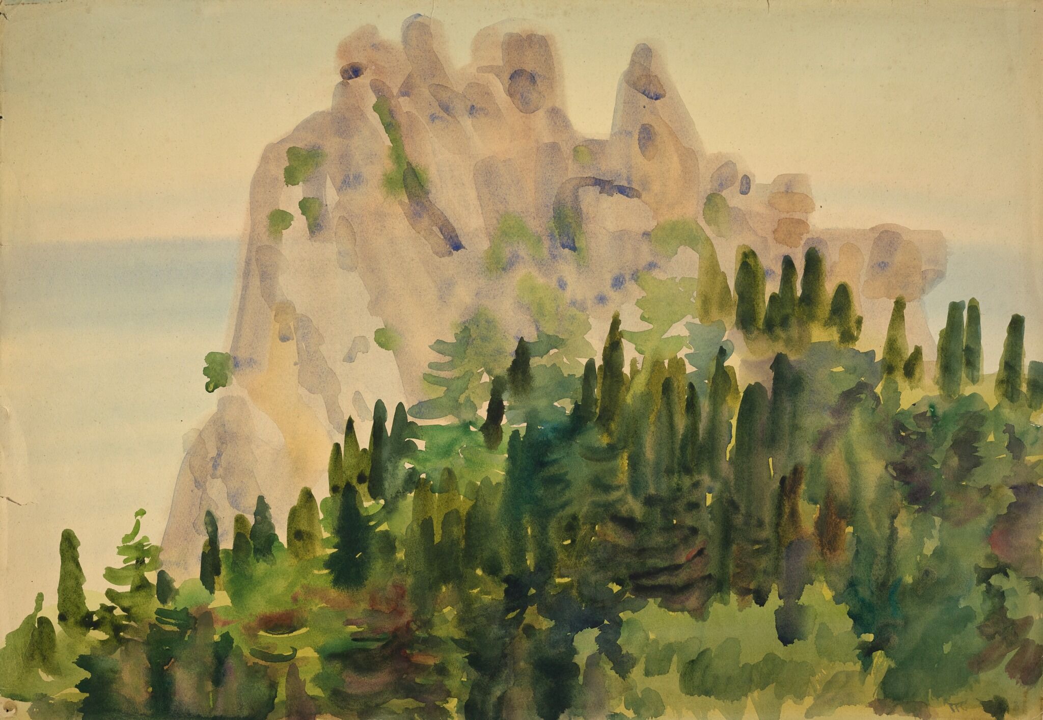 Гурзуф, Vladimir Grinberg, 1937