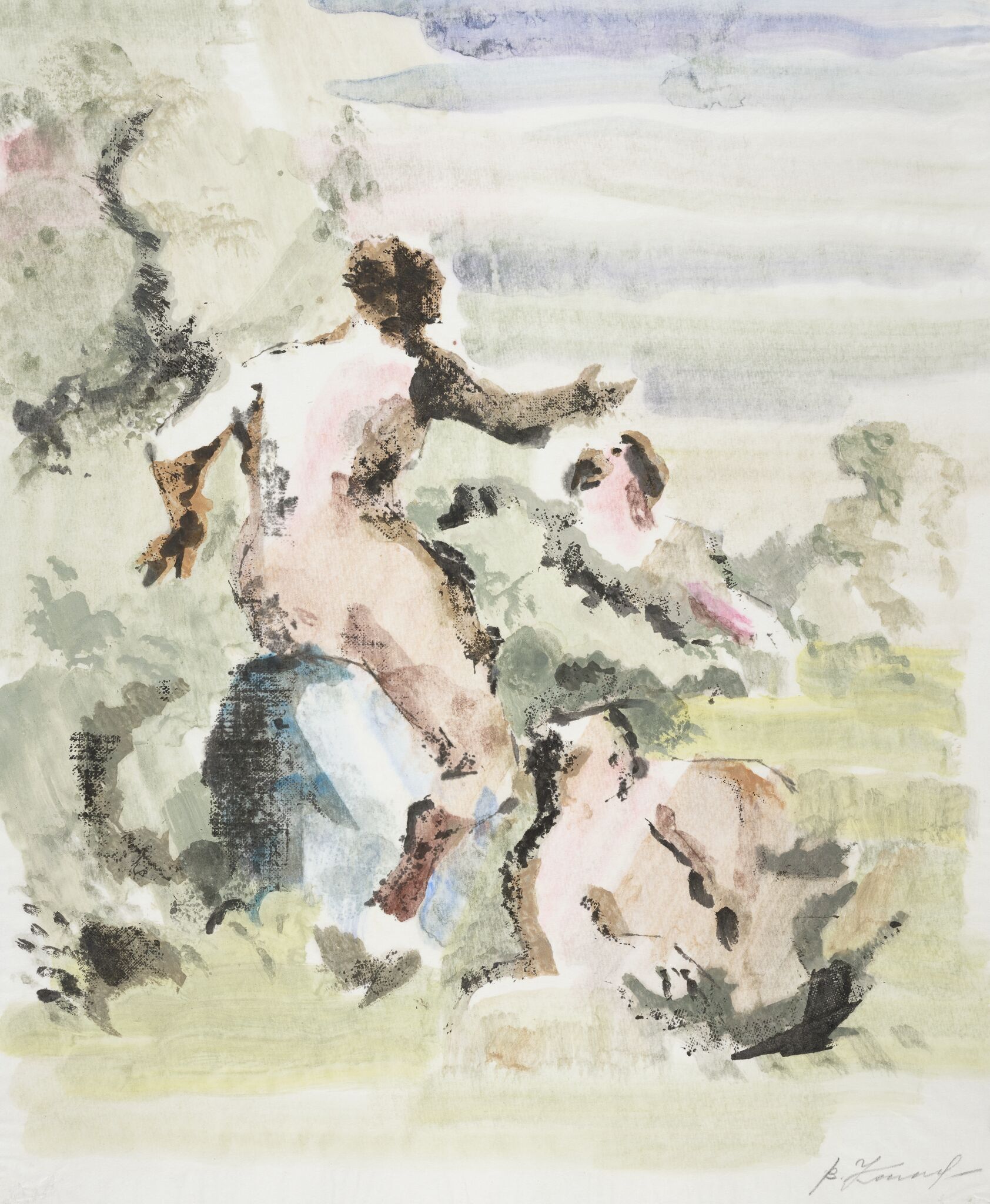 Купальщицы, Vladimir Kosynkin, 2018