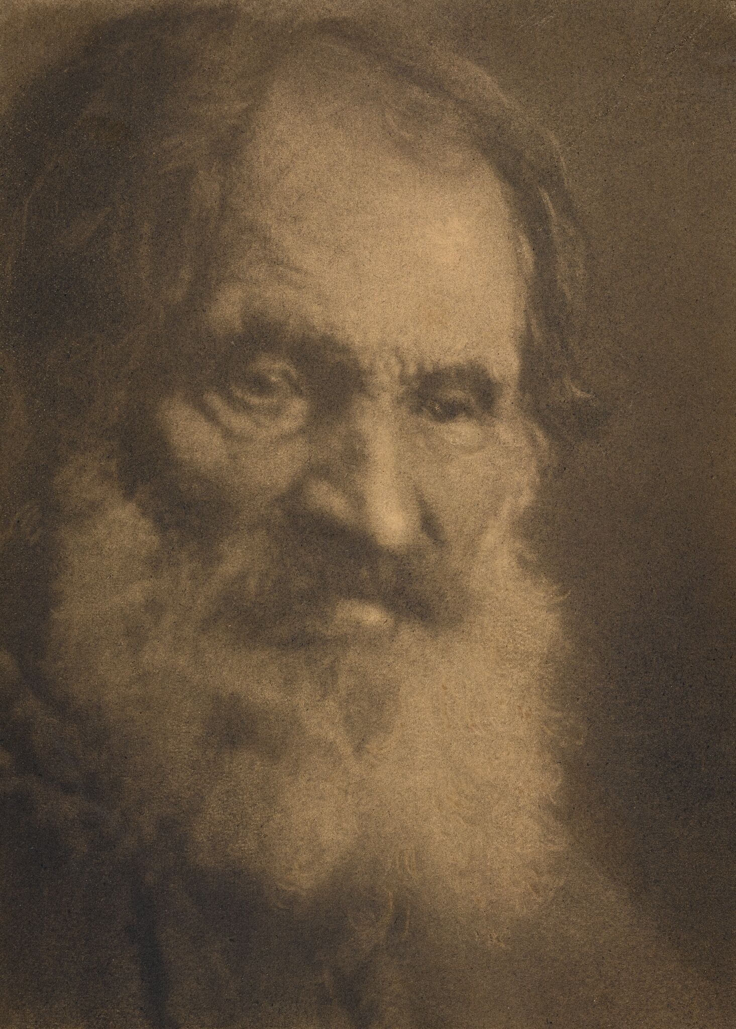Портрет крестьянина, Nikolay Andreyev, 1930