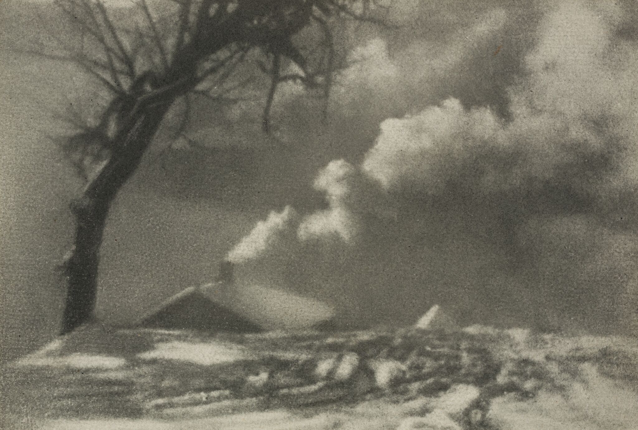 Зимнее утро, Nikolay Andreyev, 1920s