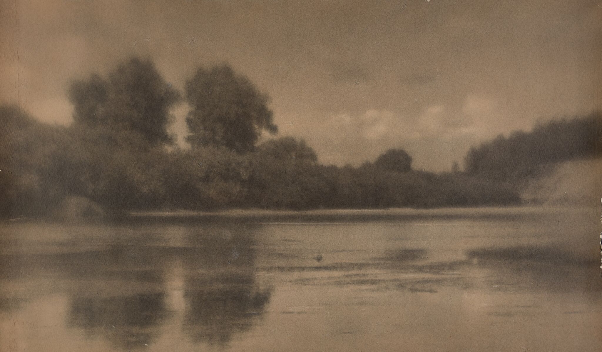 Тихий вечер, Nikolay Andreyev, 1920s
