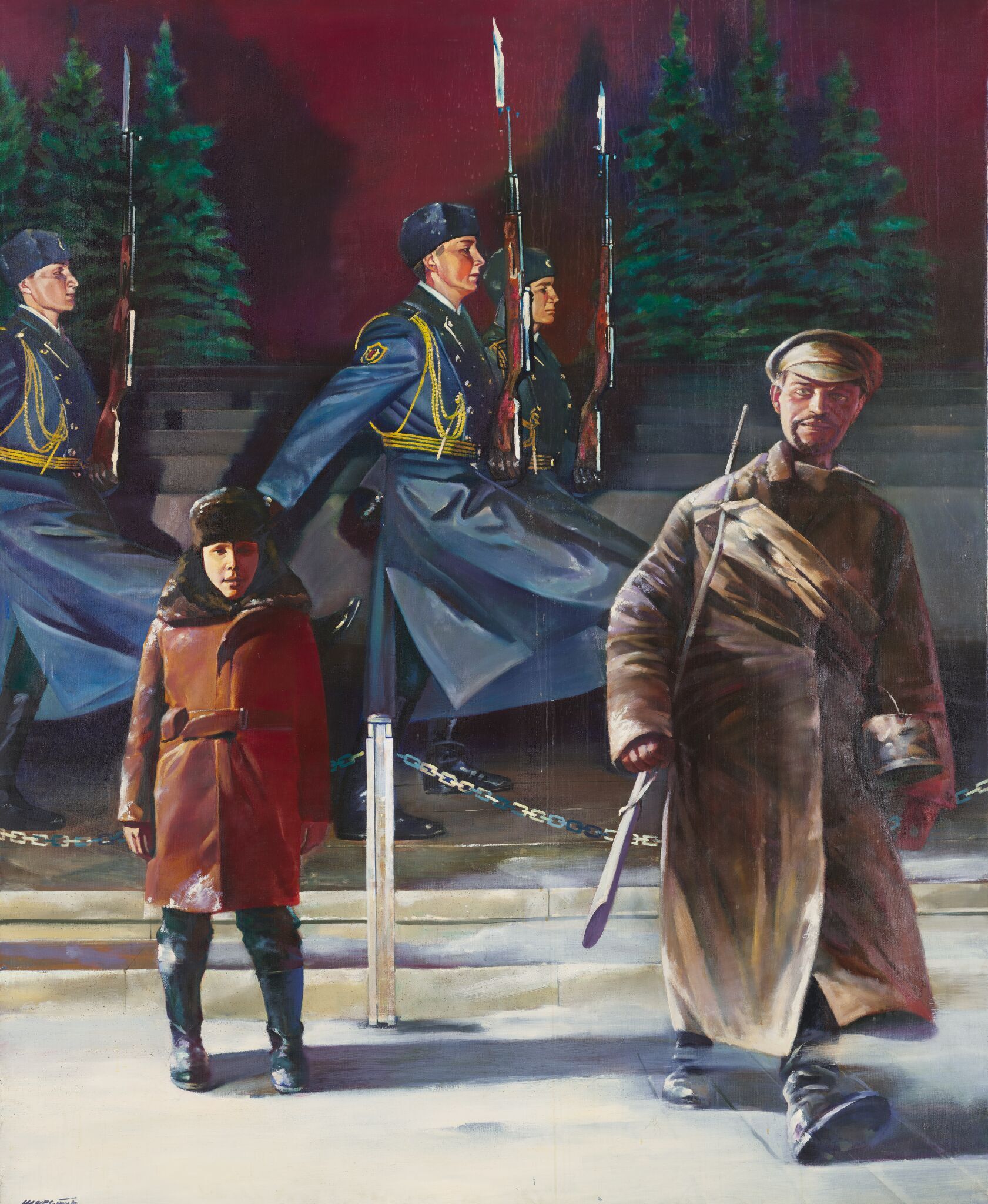 Смена караула, Sergey Sherstyuk, 1988