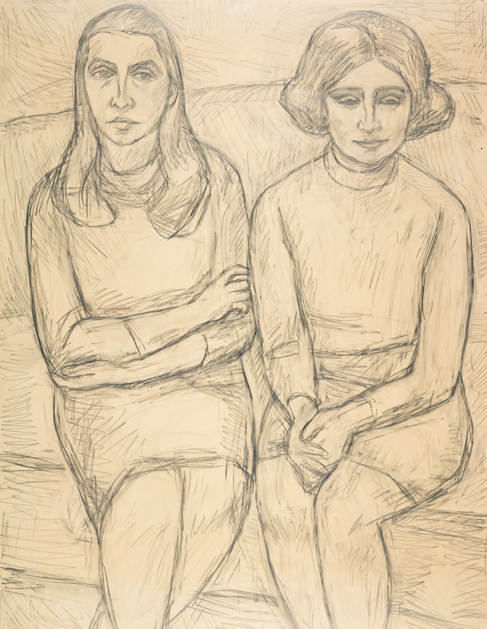 Две девушки, Ilya Tabenkin, second half of the 1960s