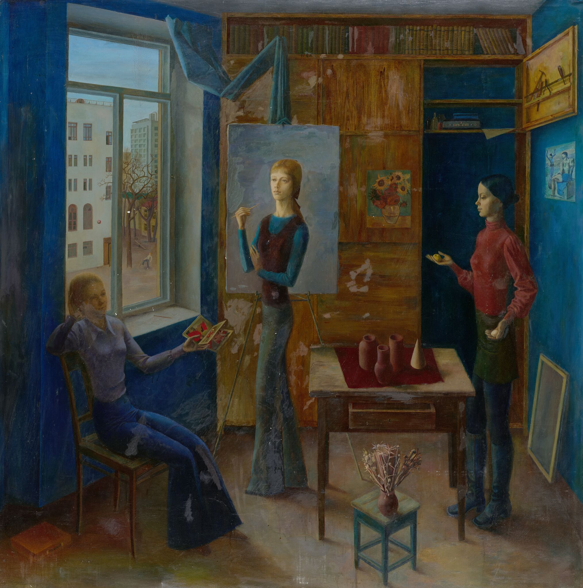 Студенты. Из серии «Мои современники», Olga Bulgakova, 1975