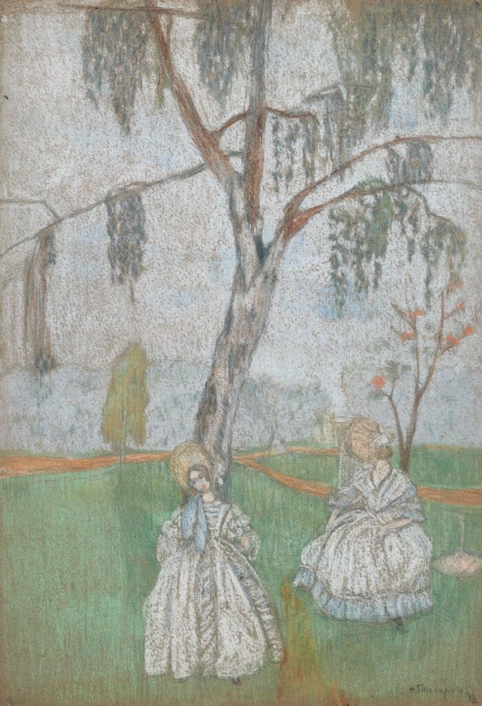 Дамы в парке