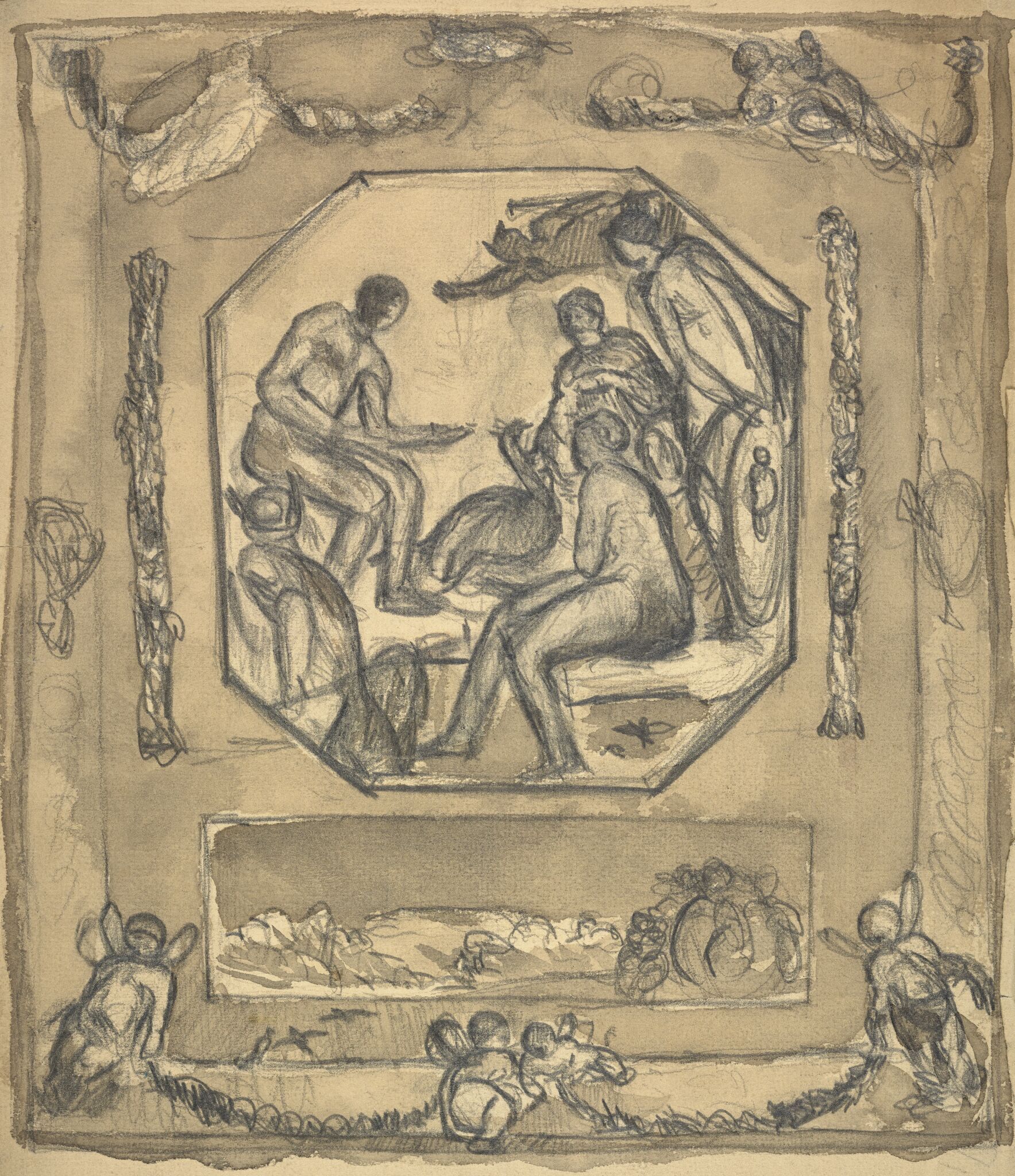 Суд Париса, Konstantin Istomin, 1910s