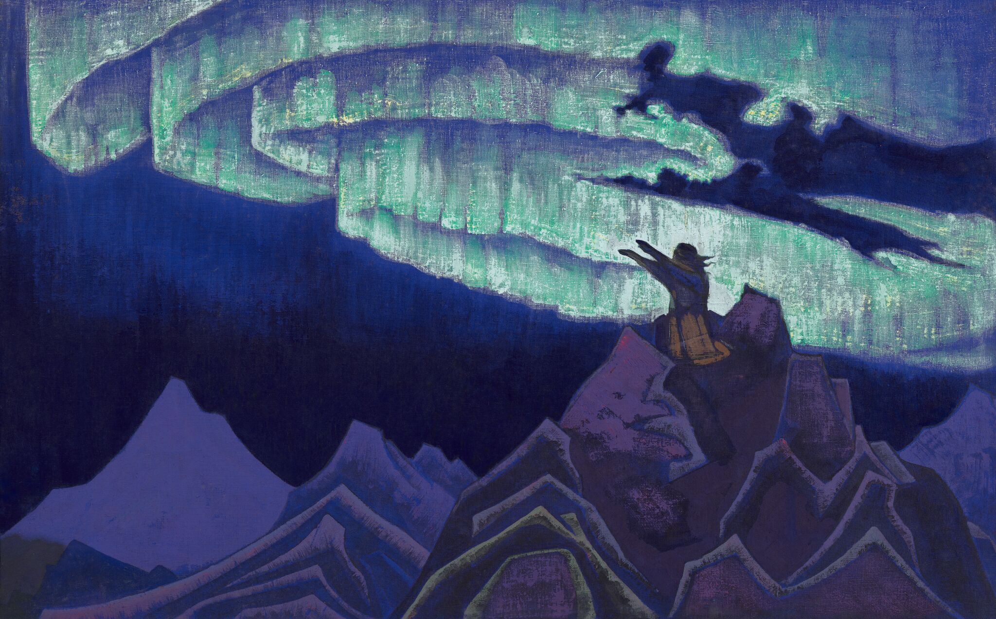 Моисей-Водитель, Nicholas Roerich, 1925