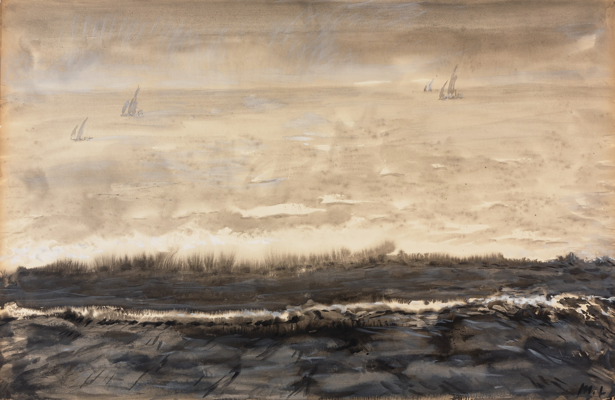 Море, Mikhail Larionov