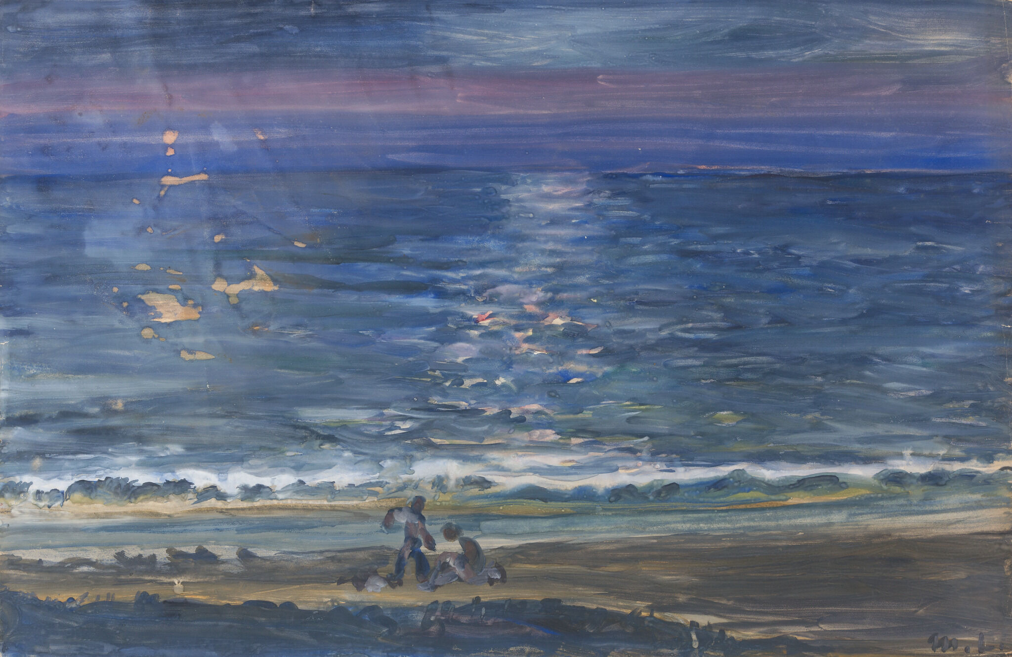 Море. Вечер, Mikhail Larionov, early 1930s