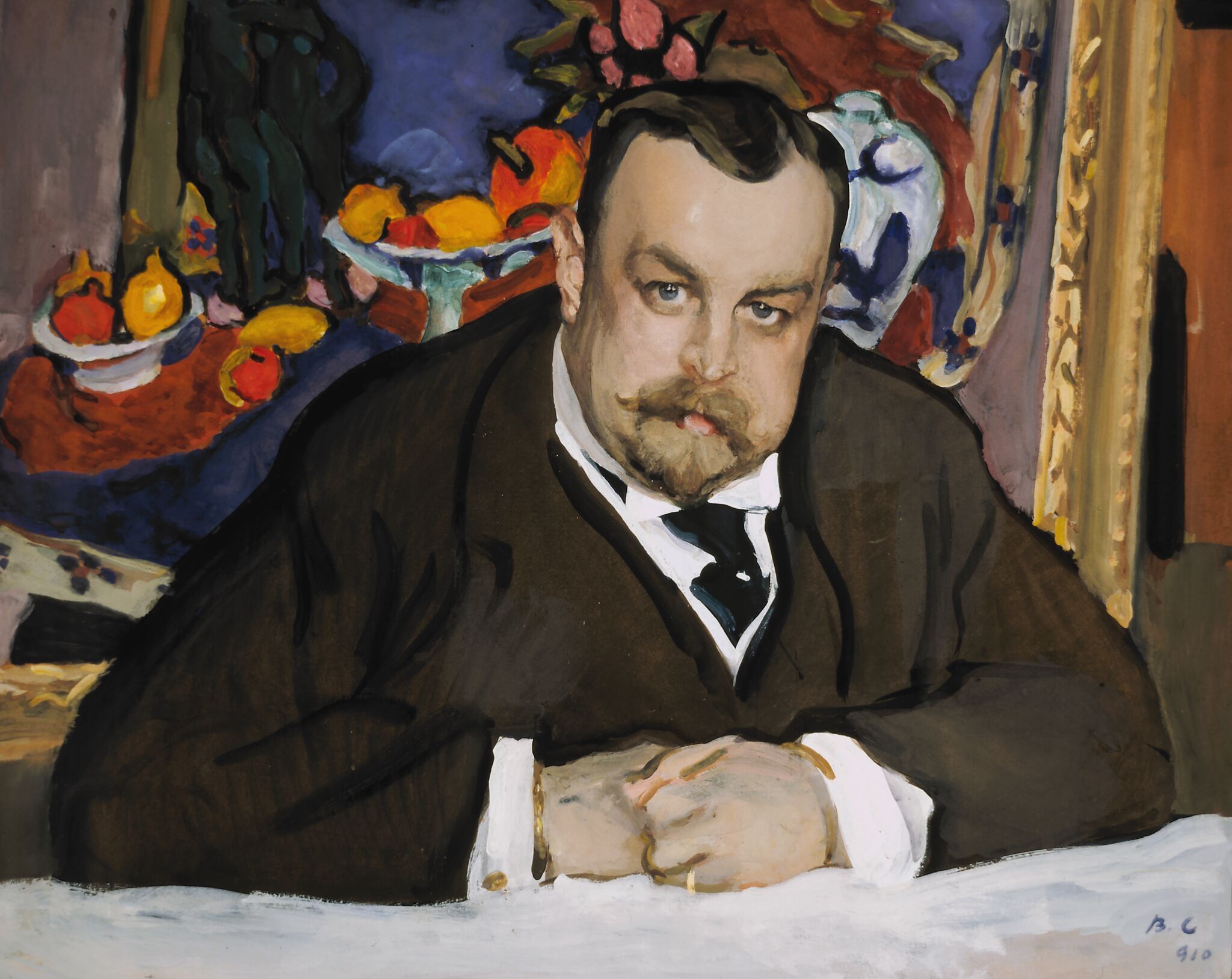 Портрет И.А. Морозова , Valentin Serov, 1910