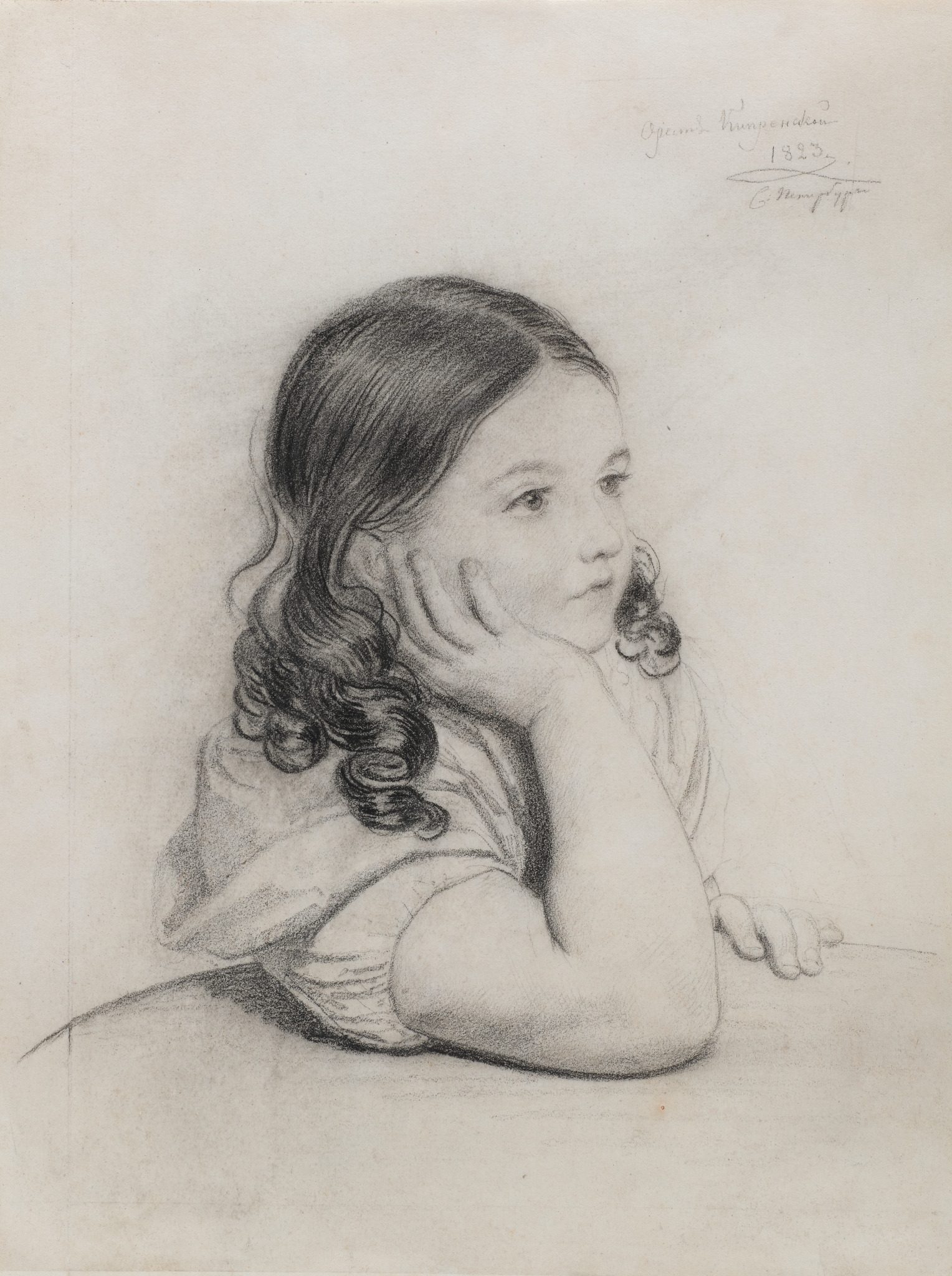 Портрет Нади Стародубской, Orest Kiprensky, 1823
