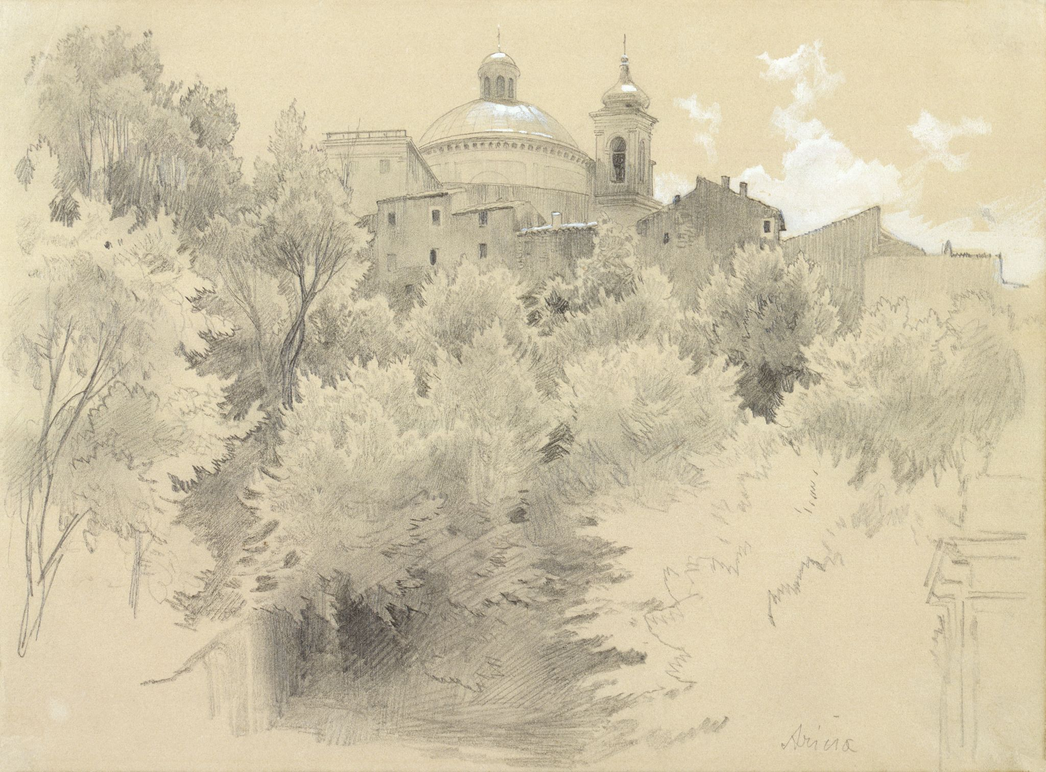Аричча, Mikhail Lebedev, 1835