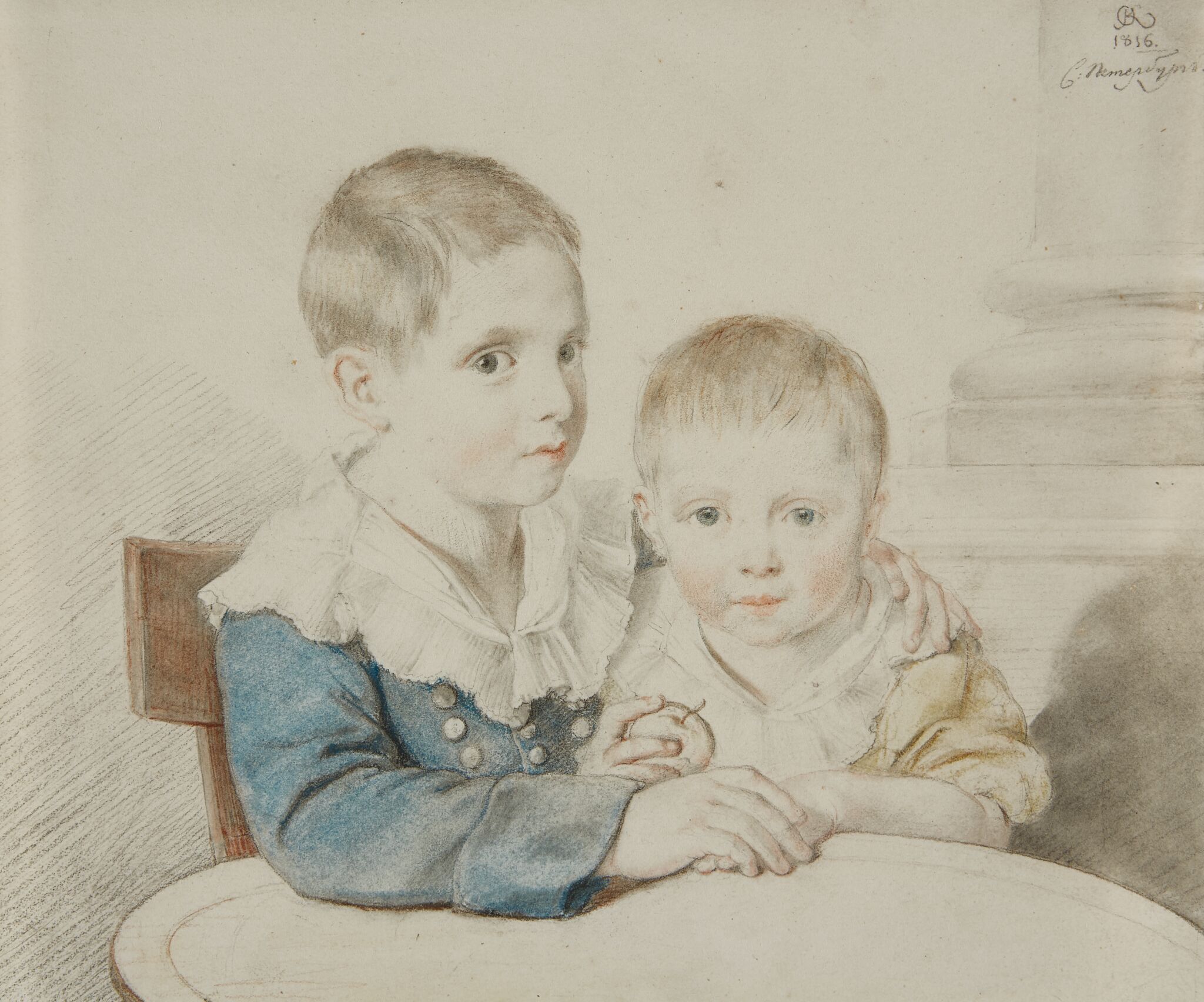 Дети, Orest Kiprensky, 1816
