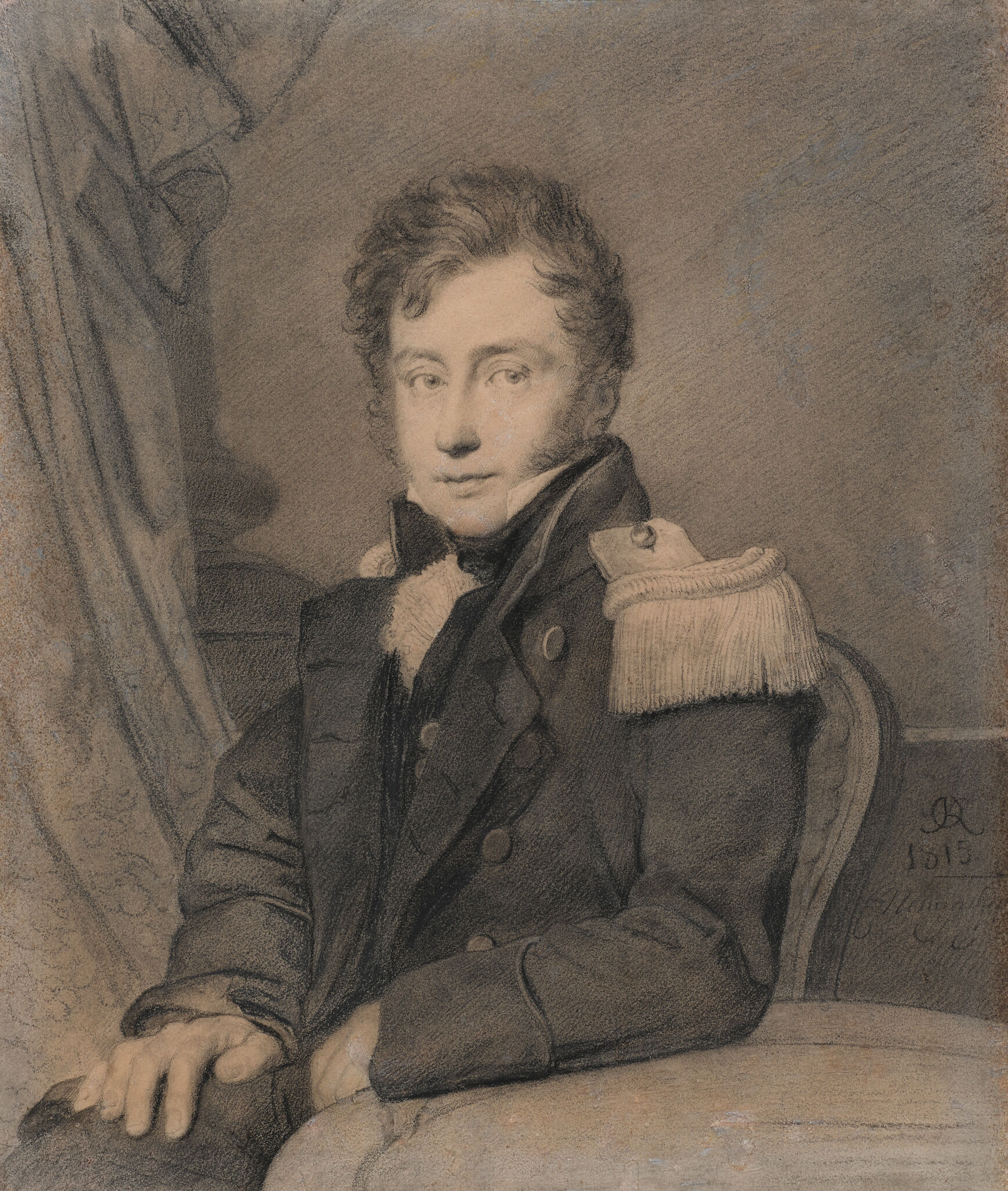 Портрет Л.О. Гурко, Orest Kiprensky, 1815