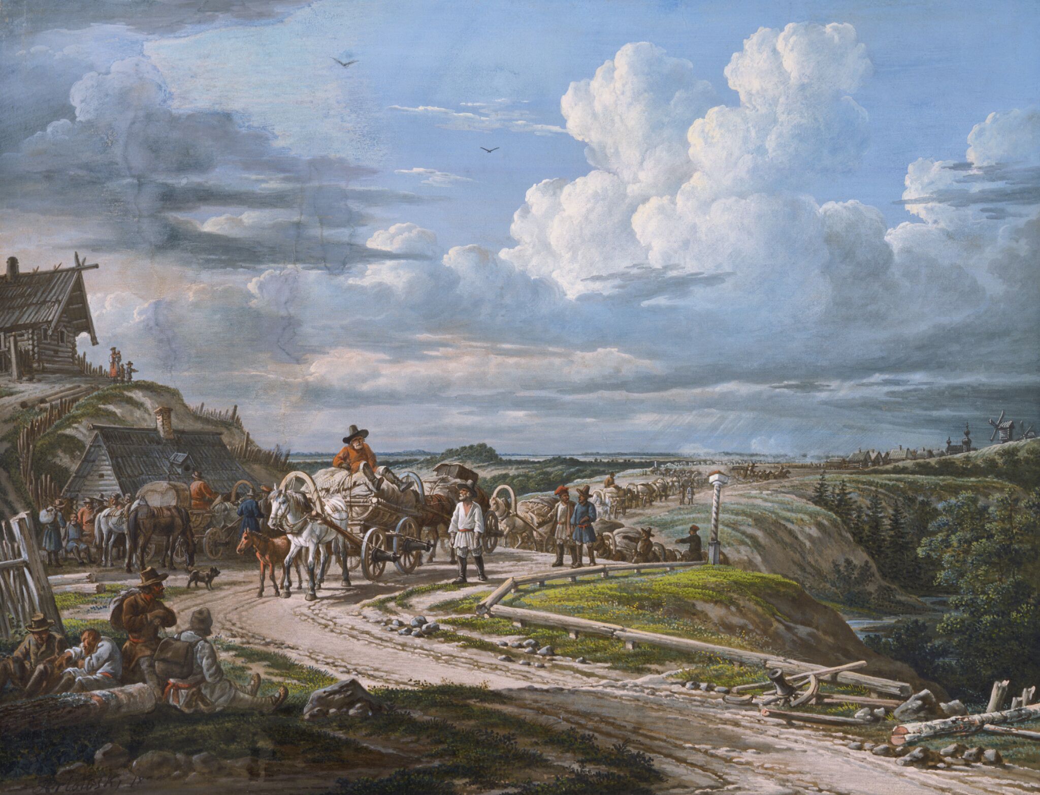 Лето, Alexander Orlowski, 1825