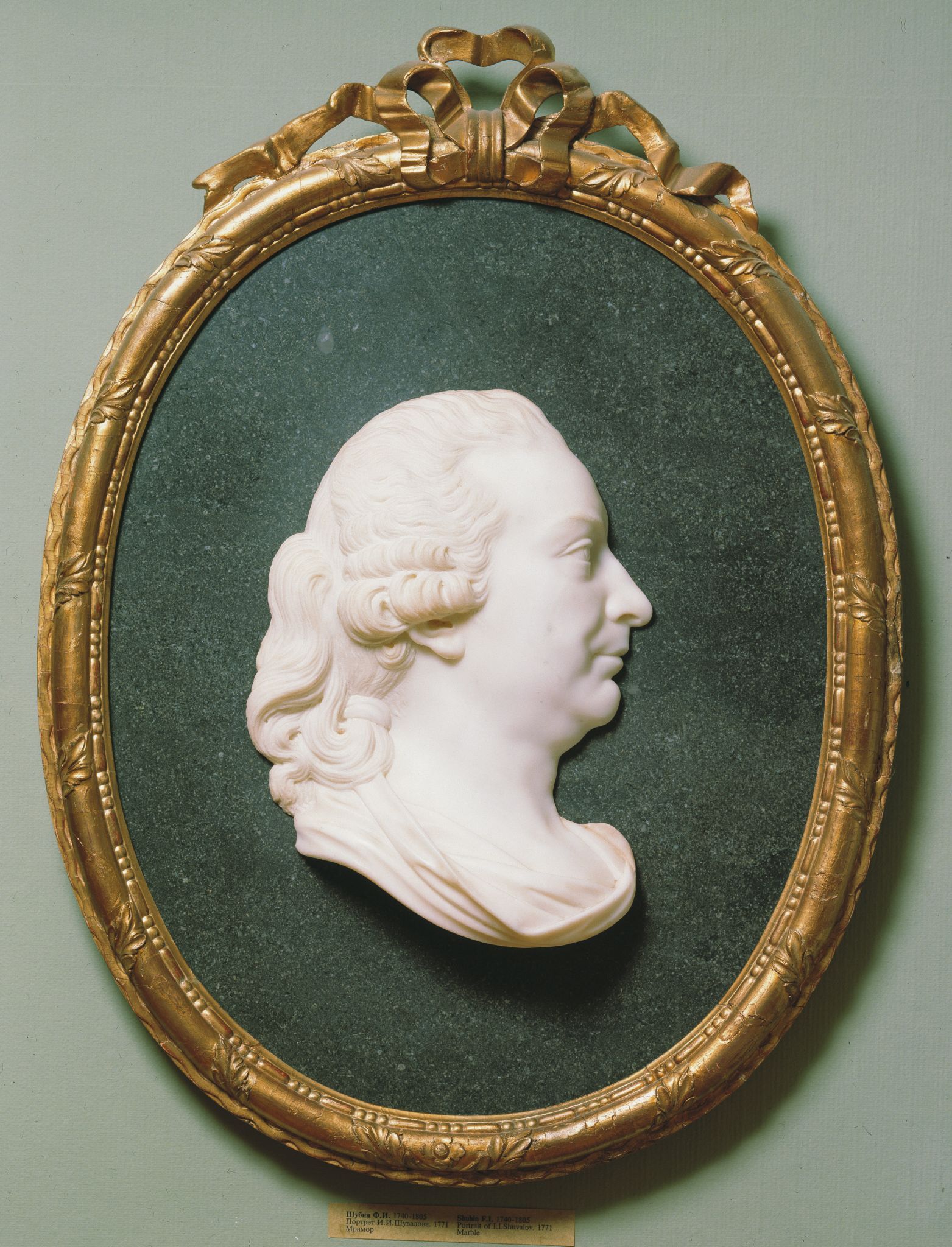 Портрет И.И. Шувалова, Fedot Ivanovich Shubin, 1771