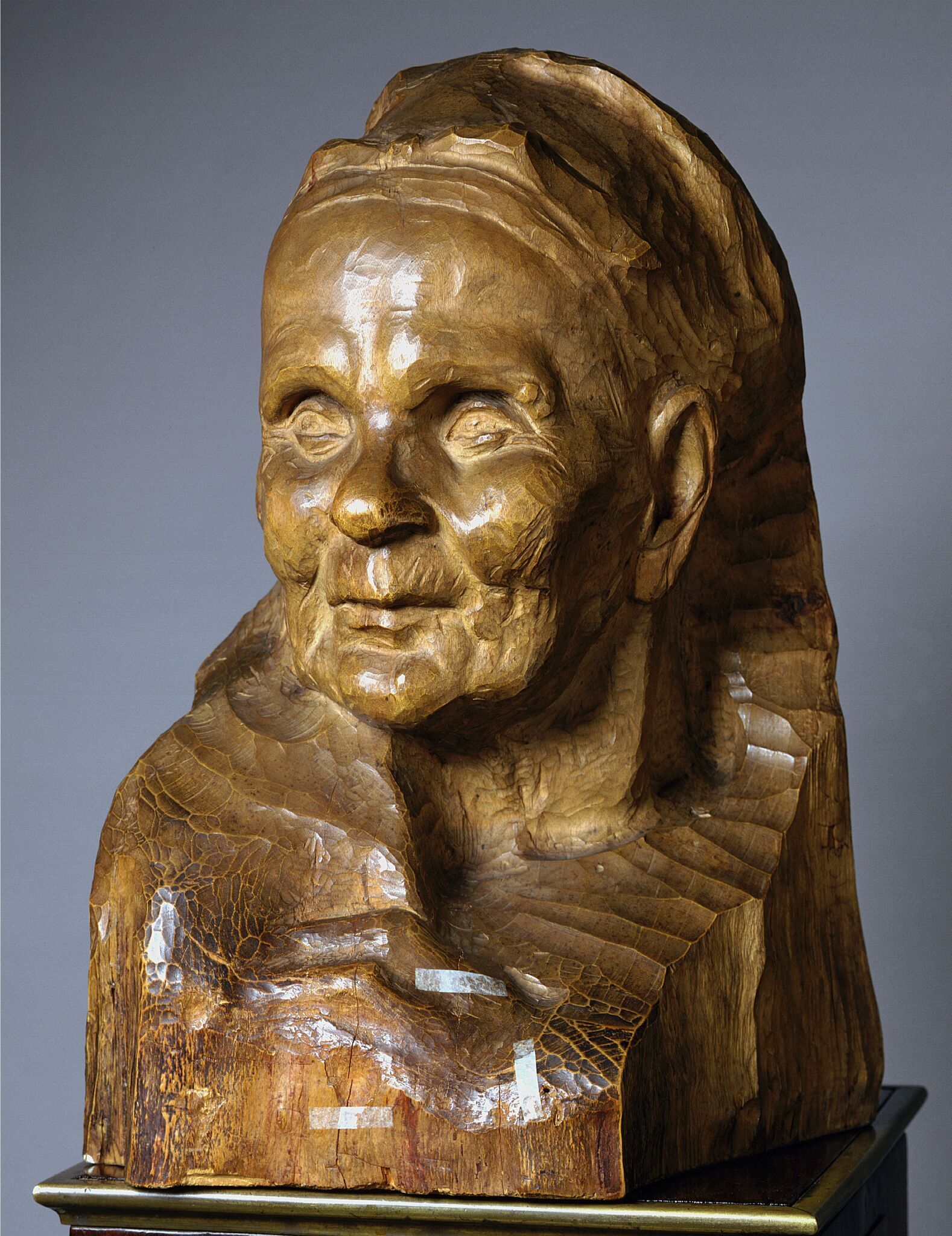 Портрет М.Д. Кривополеновой, Sergey Timofeyevich Konyonkov, 1916