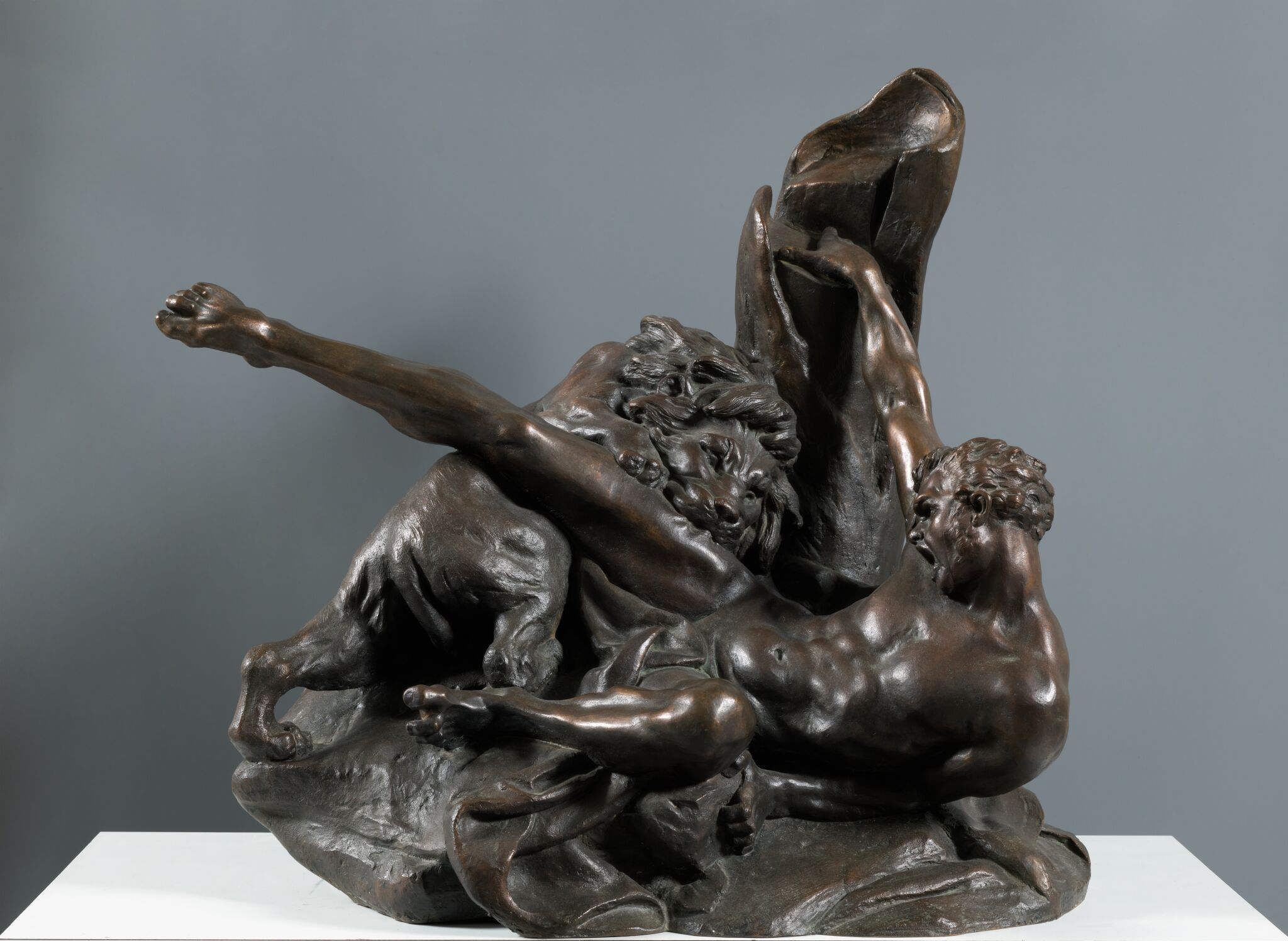 Милон Кротонский, Etienne-Maurice Falconet, 1744. Отлив 1956