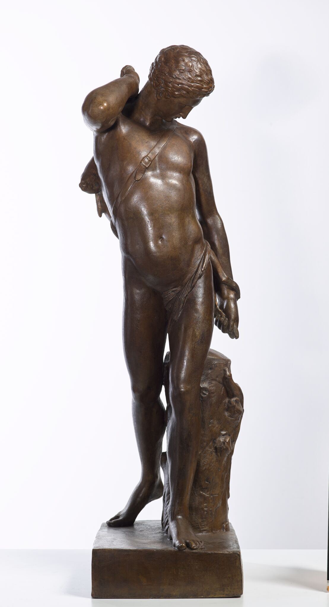Пастушок с зайцем (Аполлон), Mikhail Ivanovich Kozlovsky, 1789
