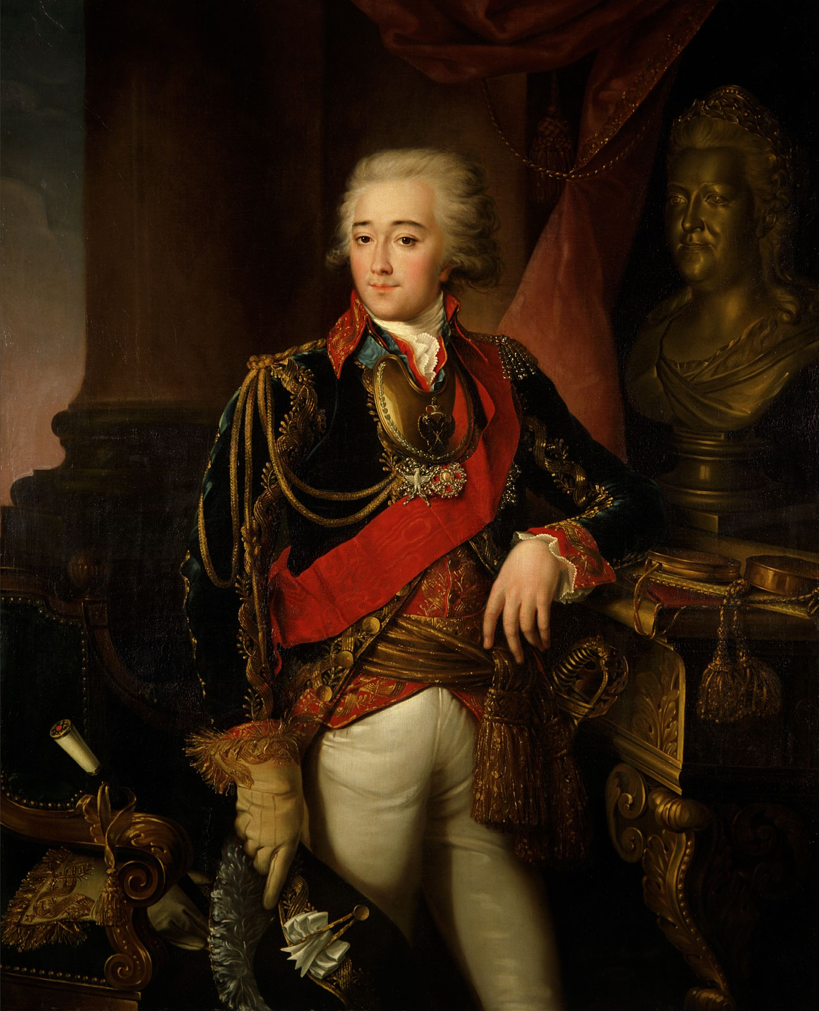 Портрет графа А.М. Дмитриева-Мамонова, Nikolay Argunov, 1812