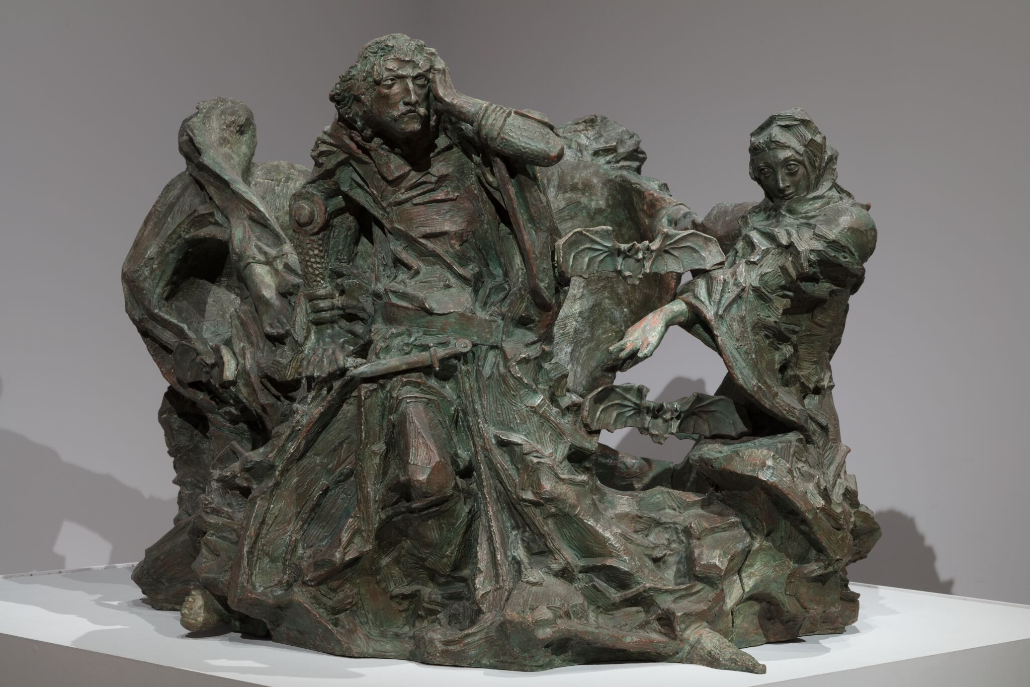 Роберт и монахини, Mikhail Vrubel, 1896
