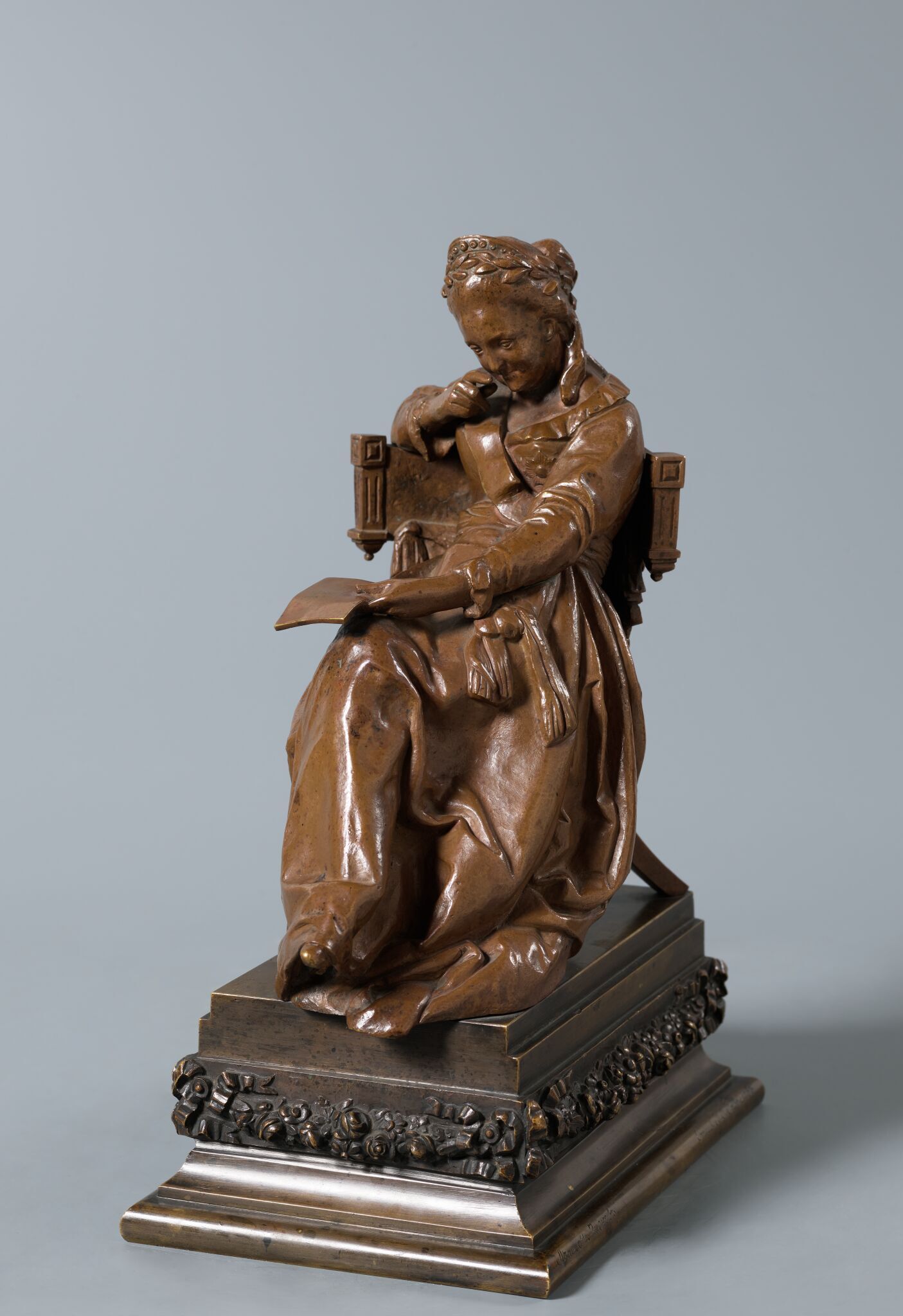 Екатерина II в кресле, Matvey Chizhov, 1875