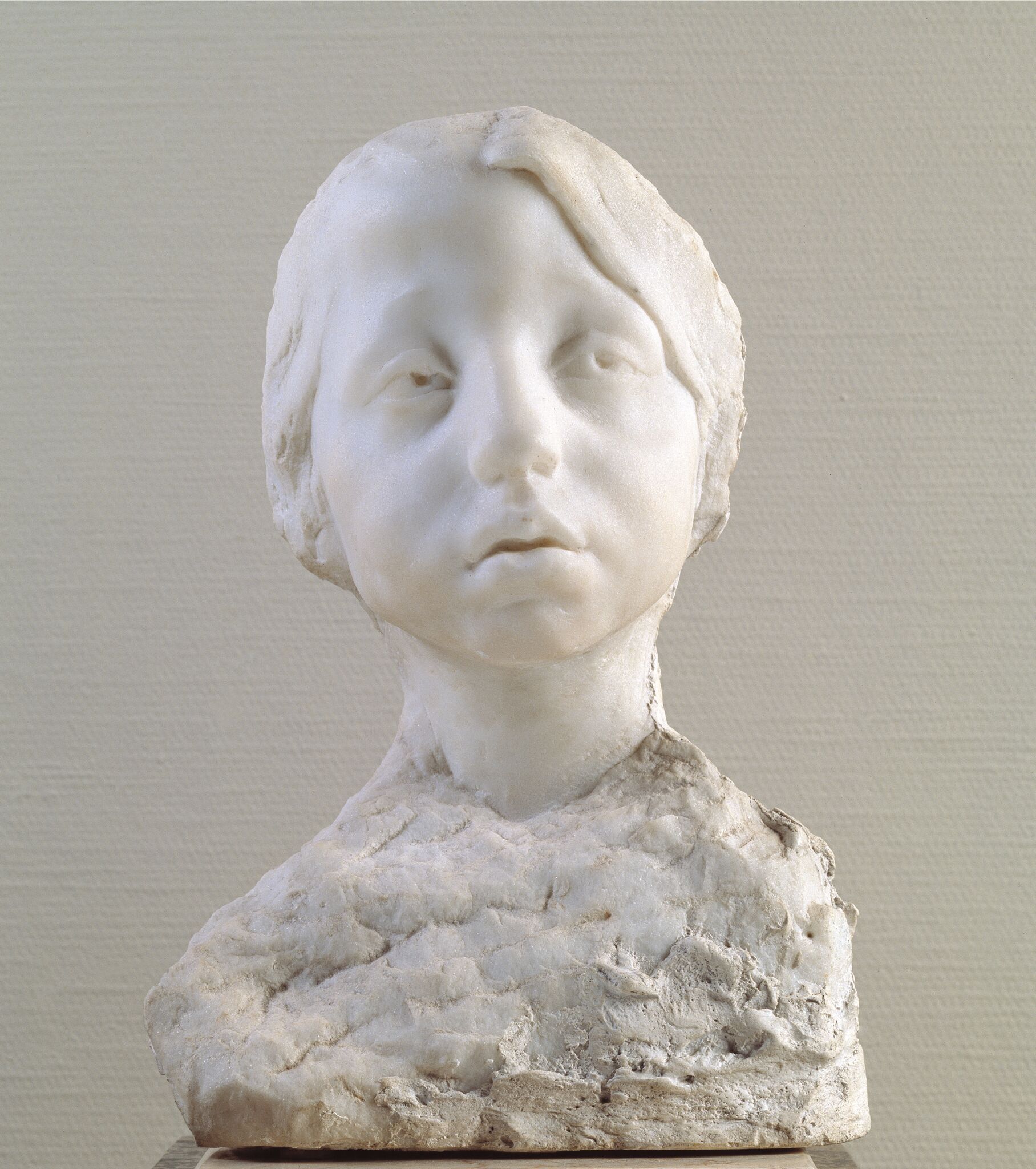 Девочка (Манька), Anna Golubkina, after 1904