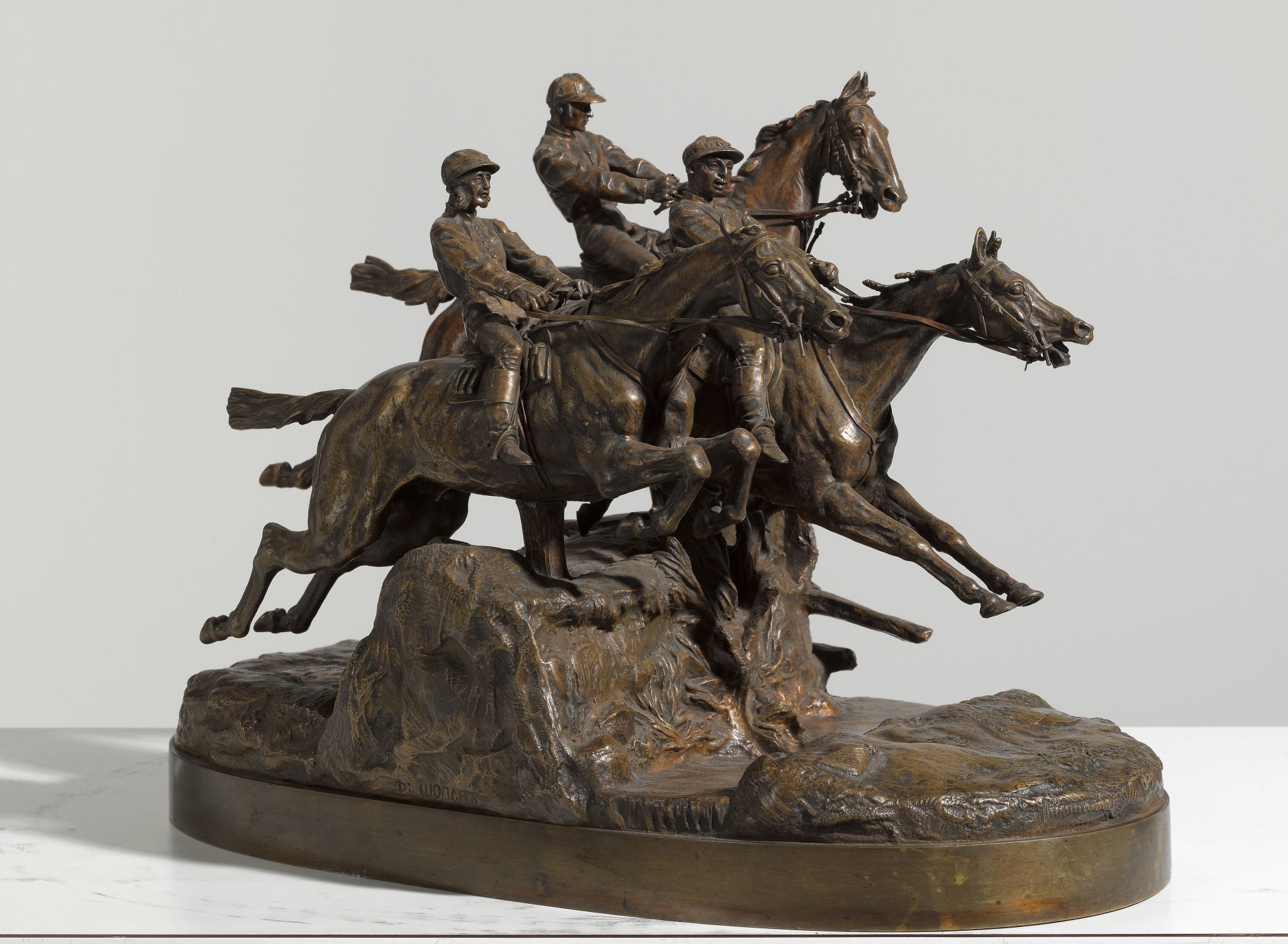 Возвращение со скачек, Yevgeny Lansere, 1882