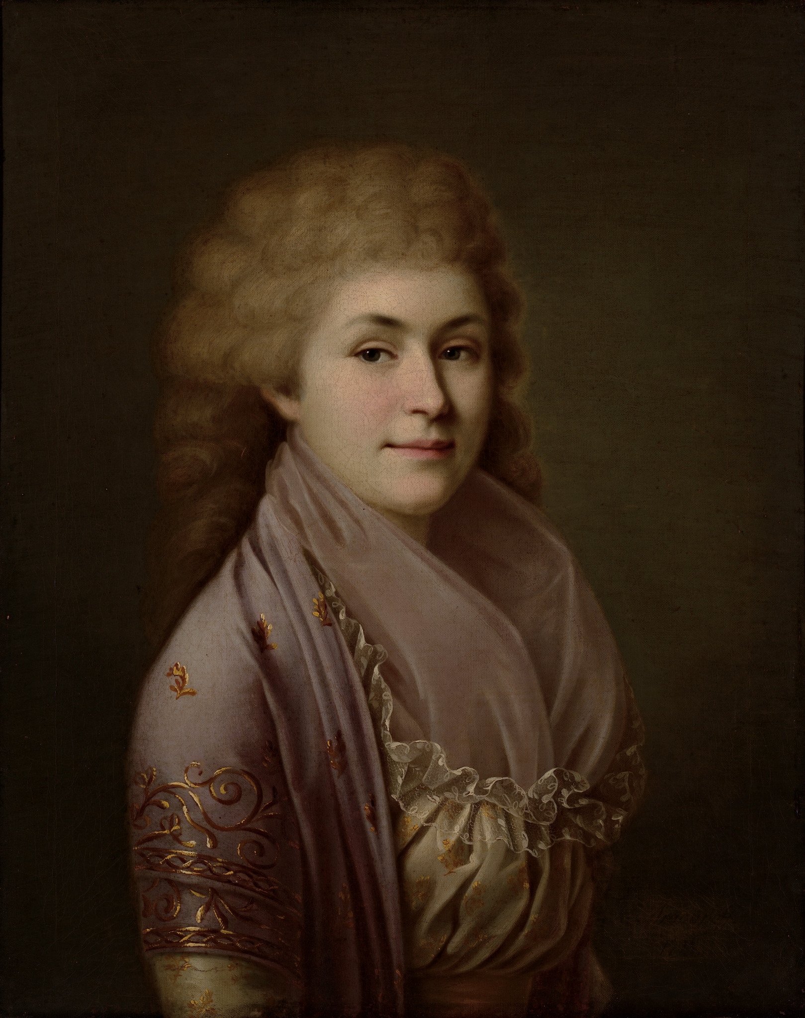 Портрет Н.А. Грибовской, Nikolay Argunov, 1795