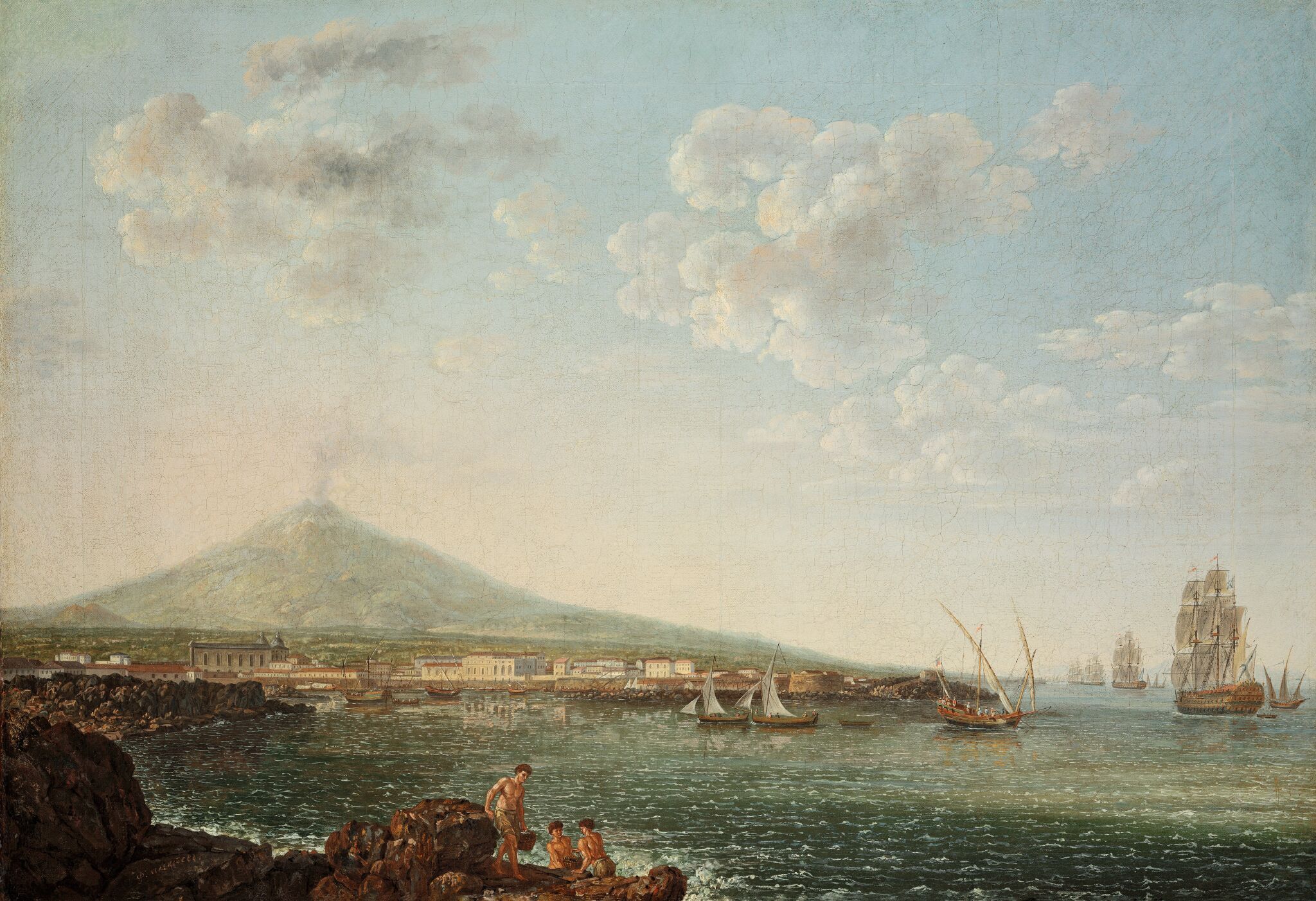 Вид Катании и Этны, Fyodor Alekseyev, no earlier than 1778
