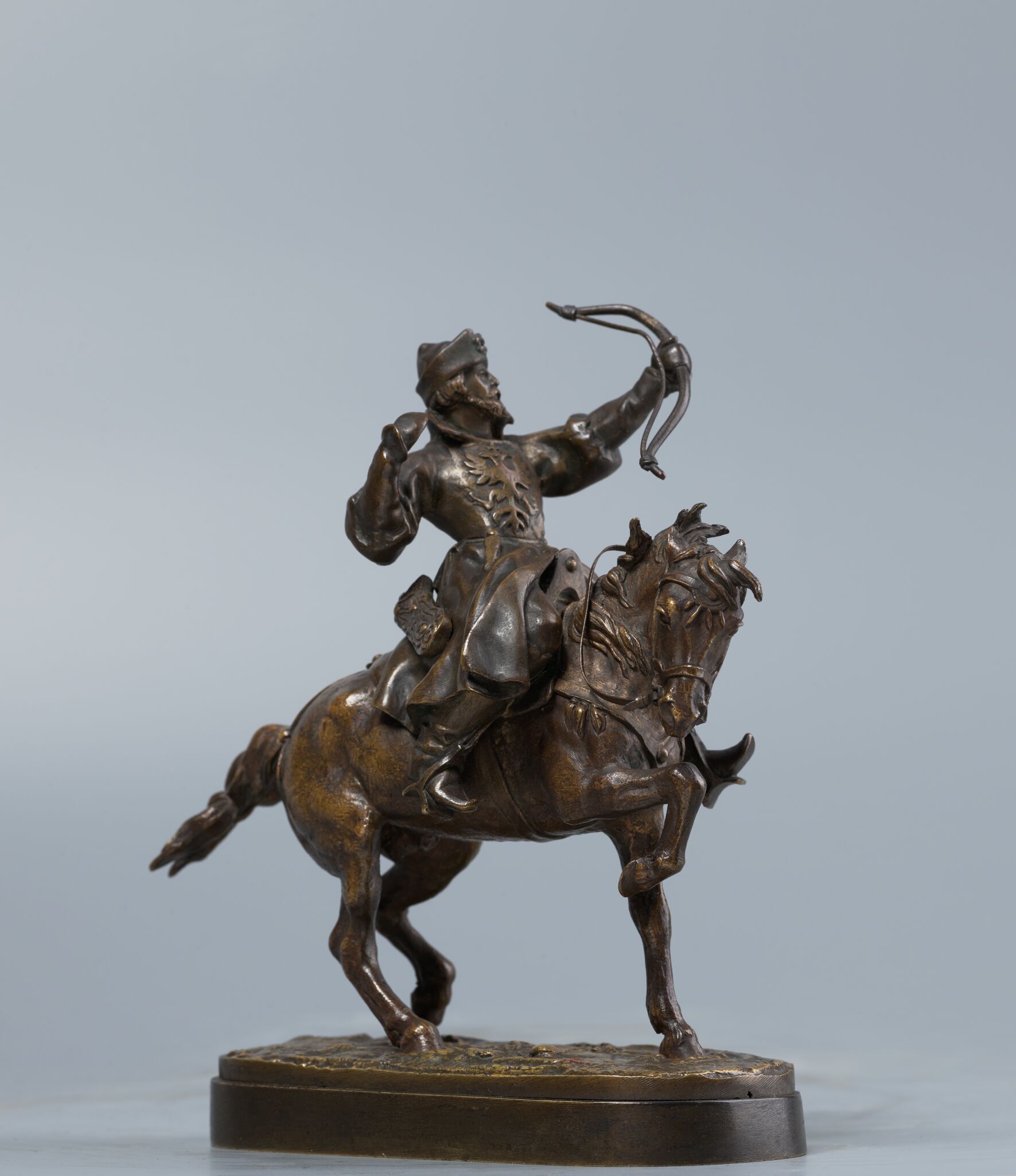 Царский охотник XVI века, Yevgeny Lansere, 1870s