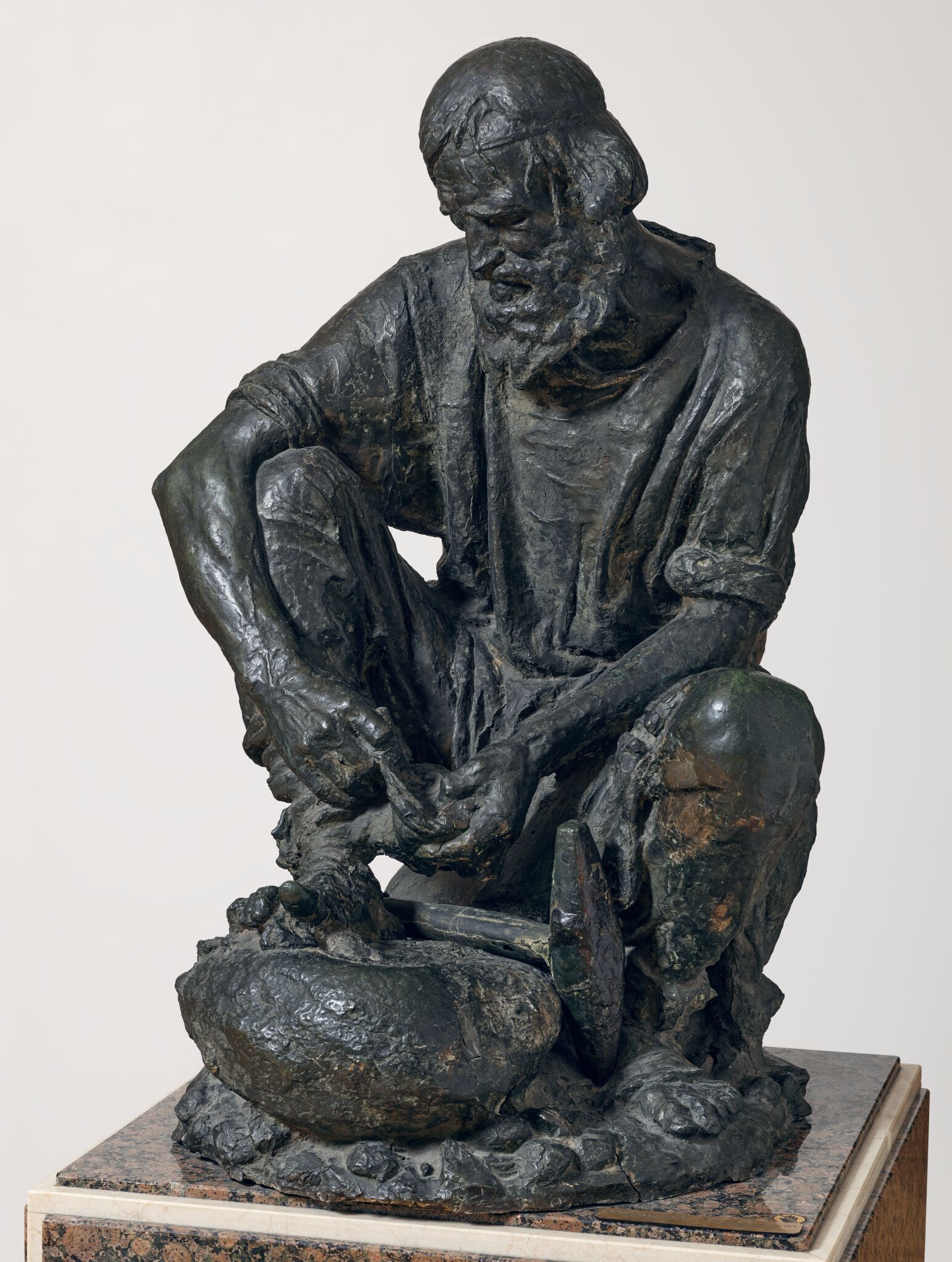 Камнебоец, Sergey Timofeyevich Konyonkov, 1898