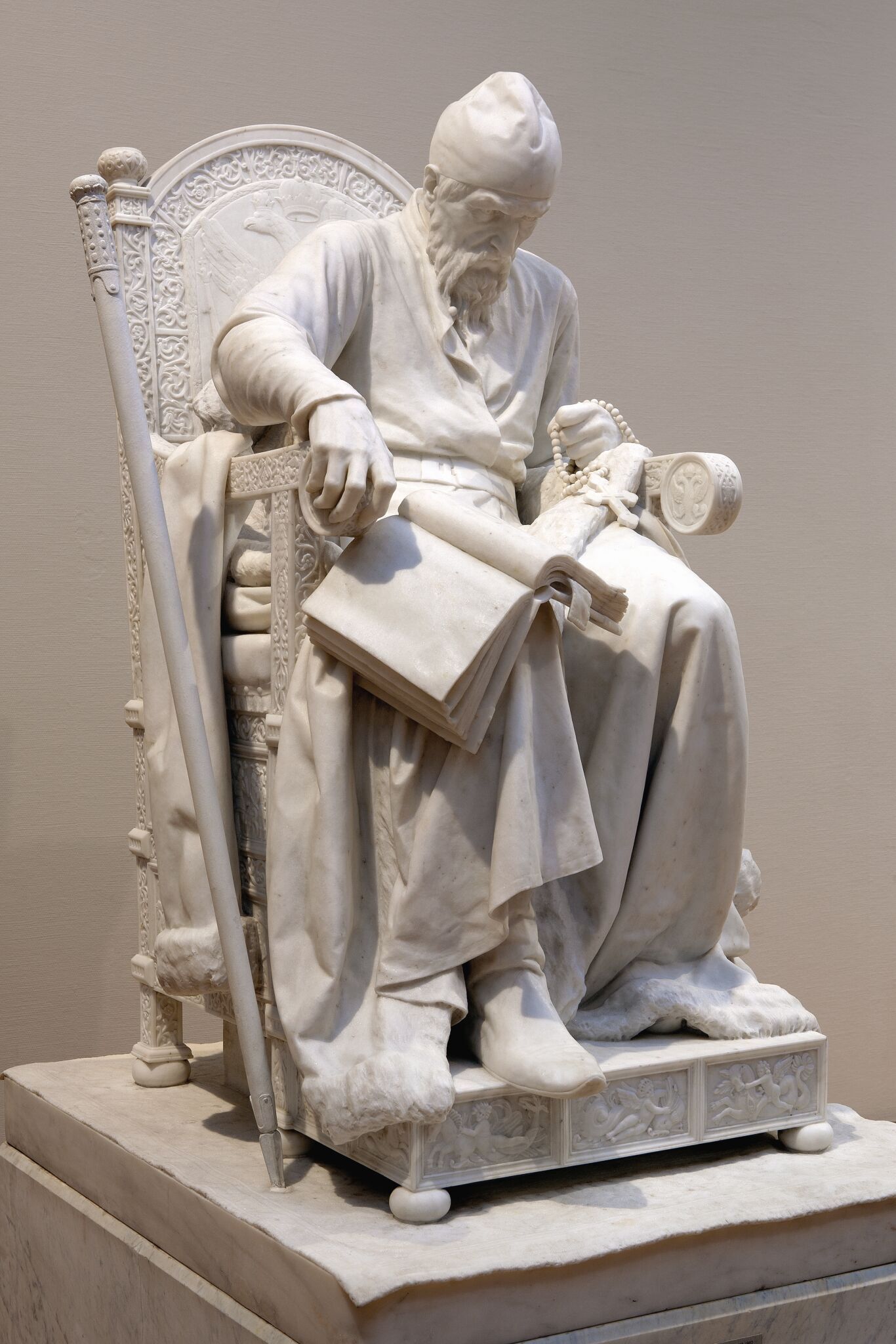 Царь Иоанн Васильевич Грозный, Mark Antokolski, 1875